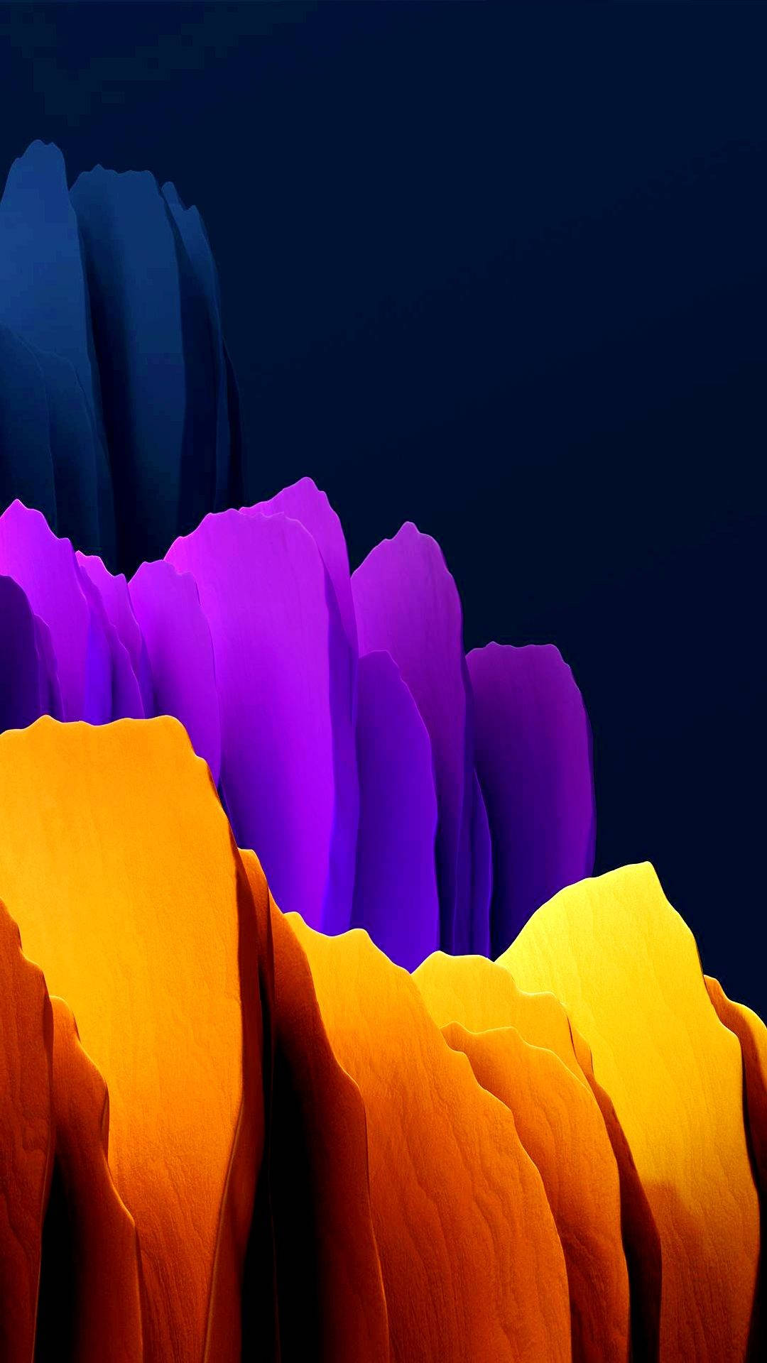 Samsung S21 Ultra 3D мазки пензля Шпалери