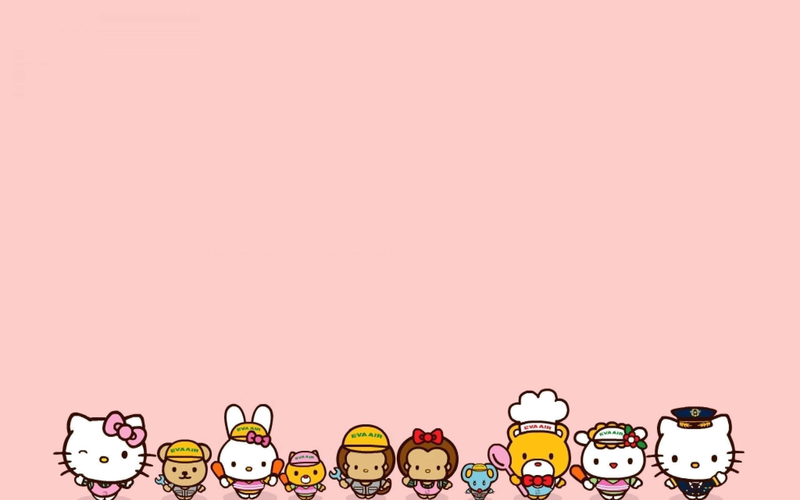 Нехай світ усміхається разом із Sanrio! Шпалери