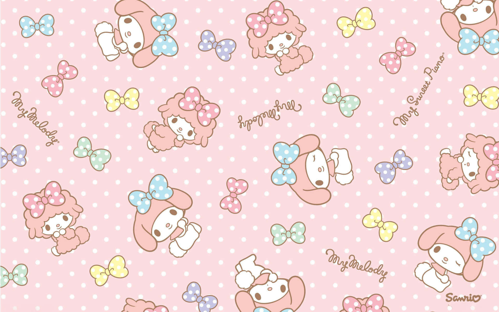 Відкрийте магію Sanrio з цим загадковим нічним міським краєвидом Шпалери