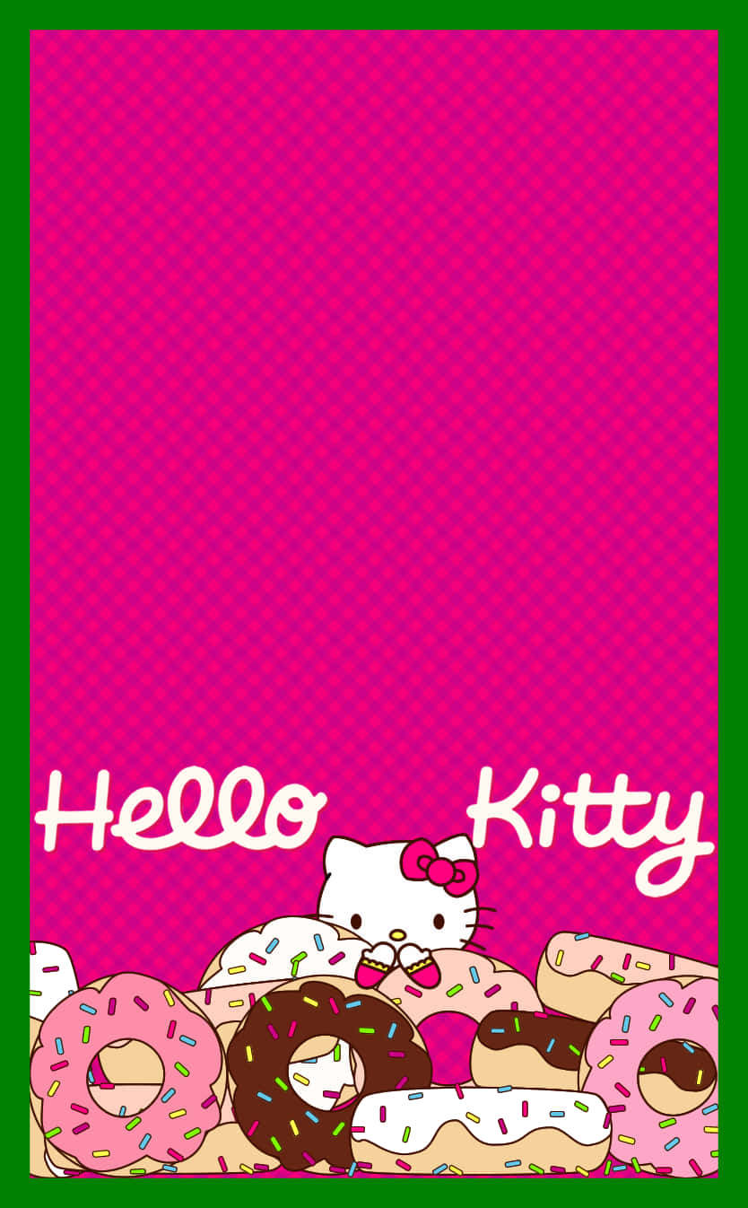 Пончики Sanrio Phone Шпалери