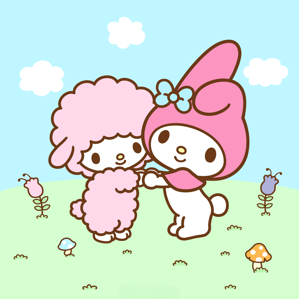 Фон Sanrio Шпалери