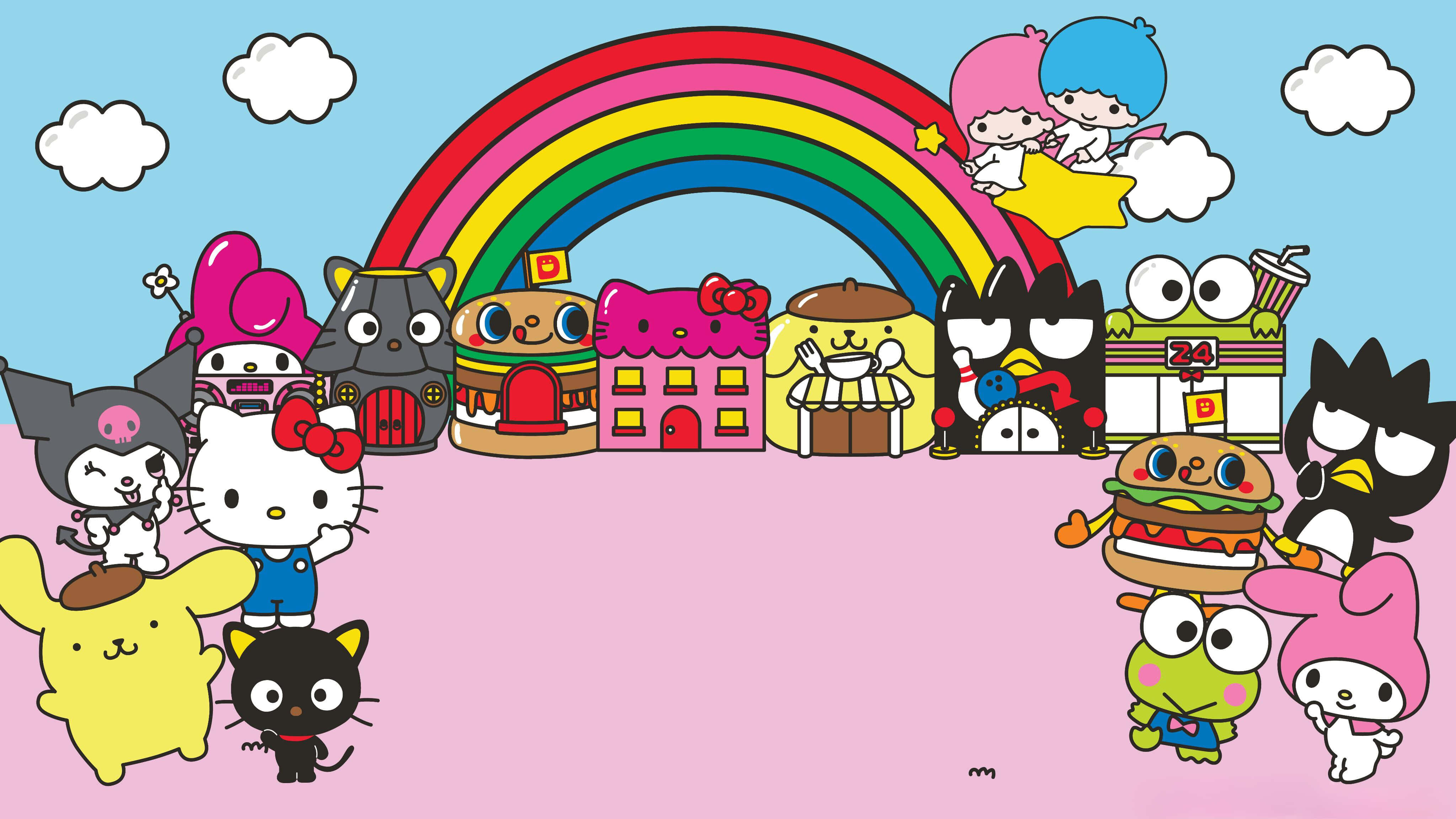 Досліджуй світ Sanrio! Шпалери