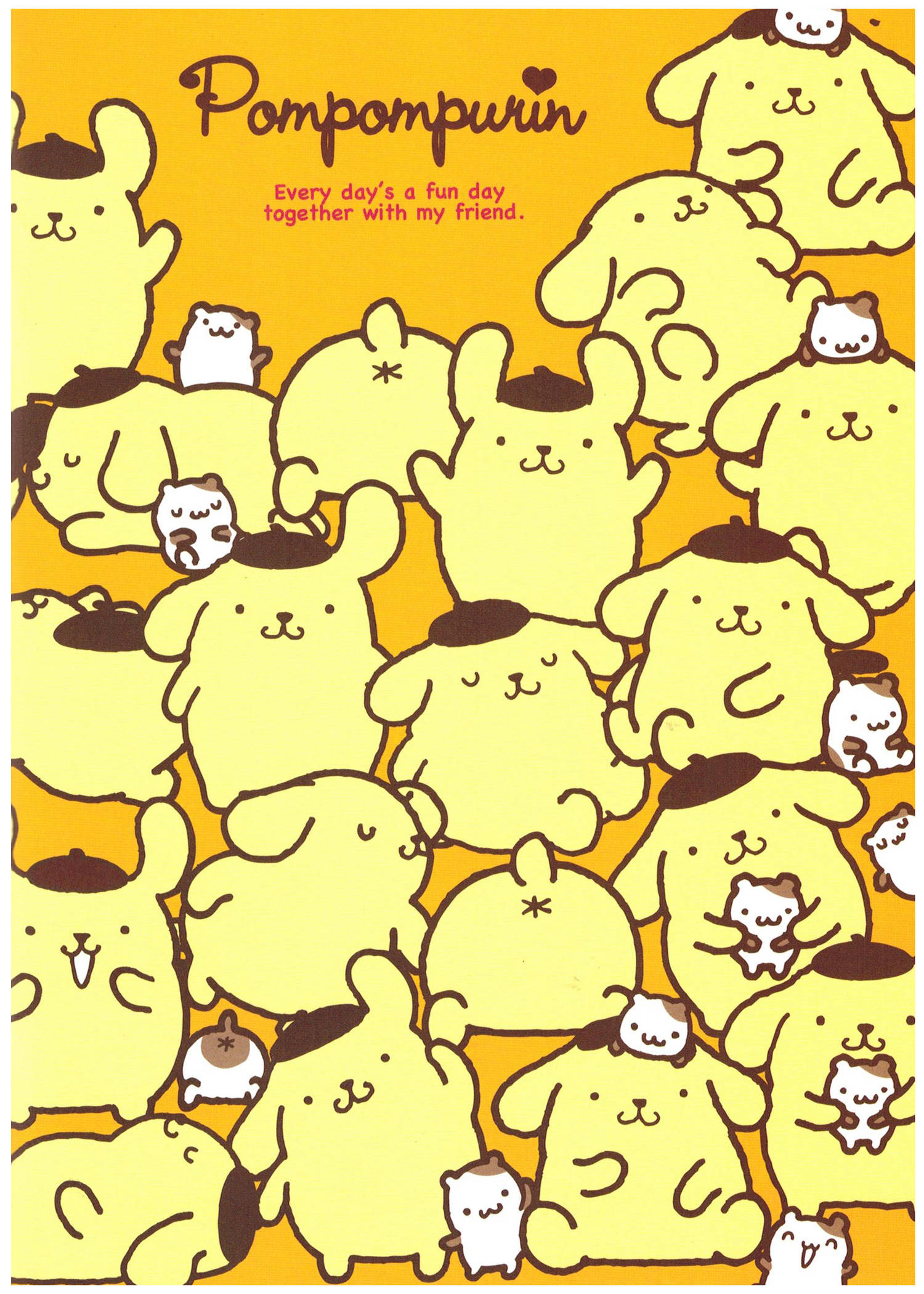 Помпомпурин Sanrio персонажи Шпалери