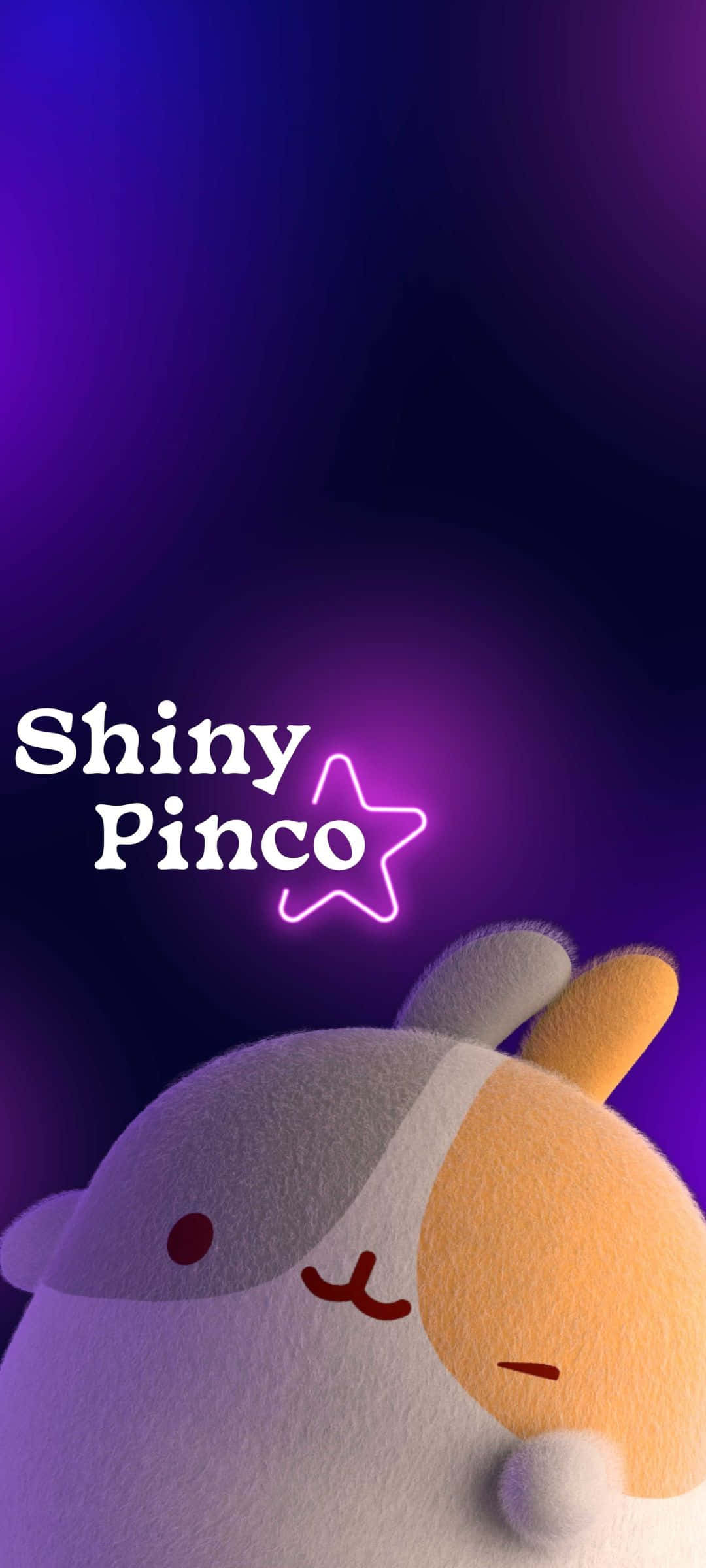 Милашний персонаж Shiny Pinco Шпалери