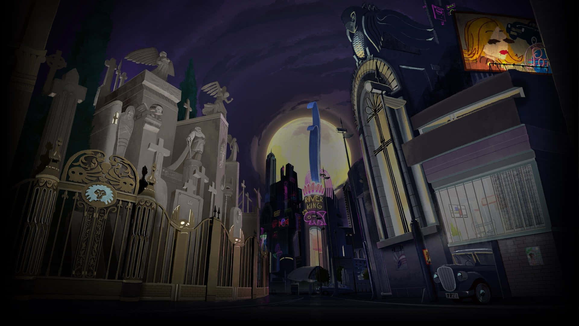 Новий Меридіан Skullgirls Шпалери