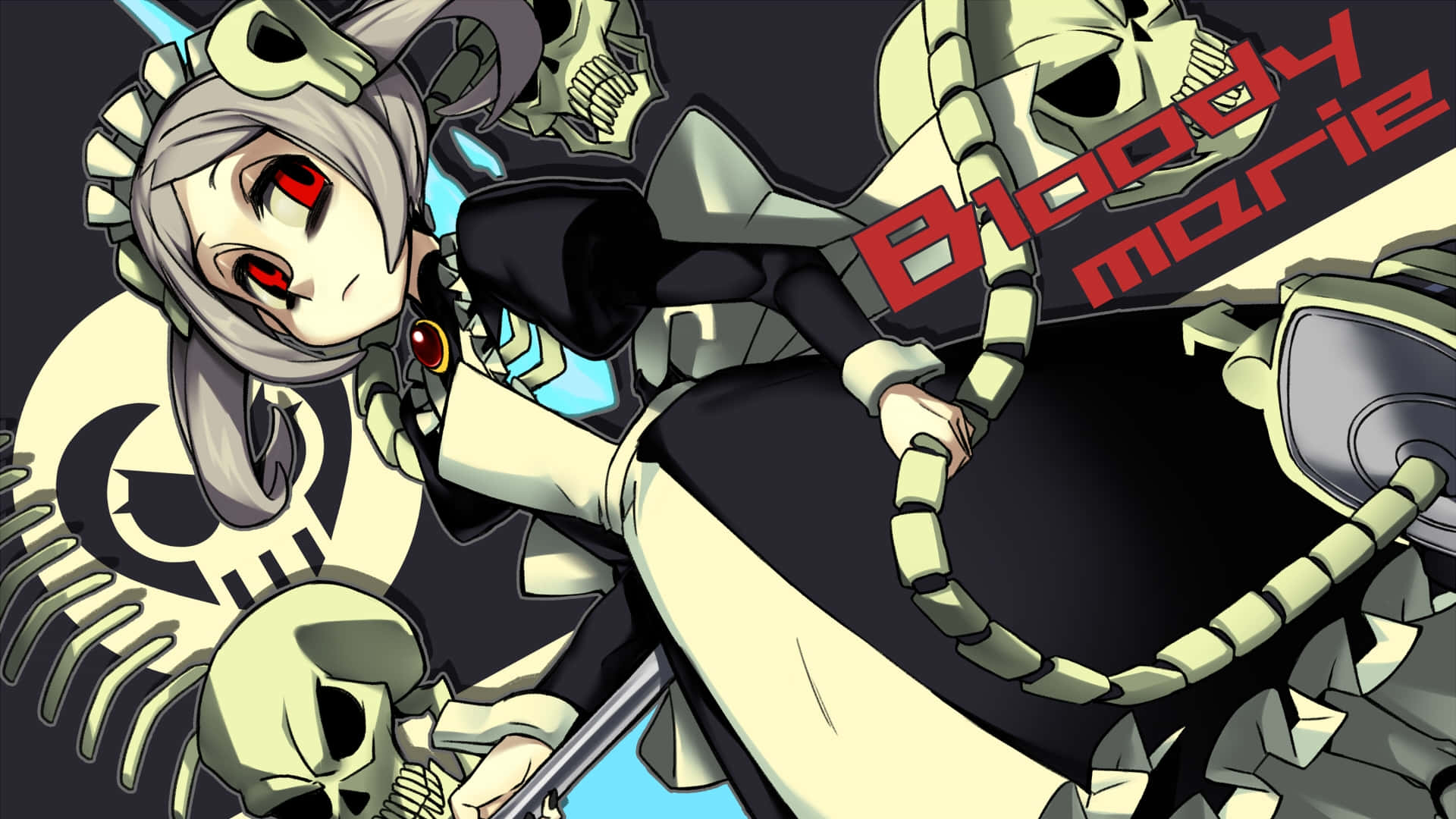 Skullgirls Кривава Марі Шпалери