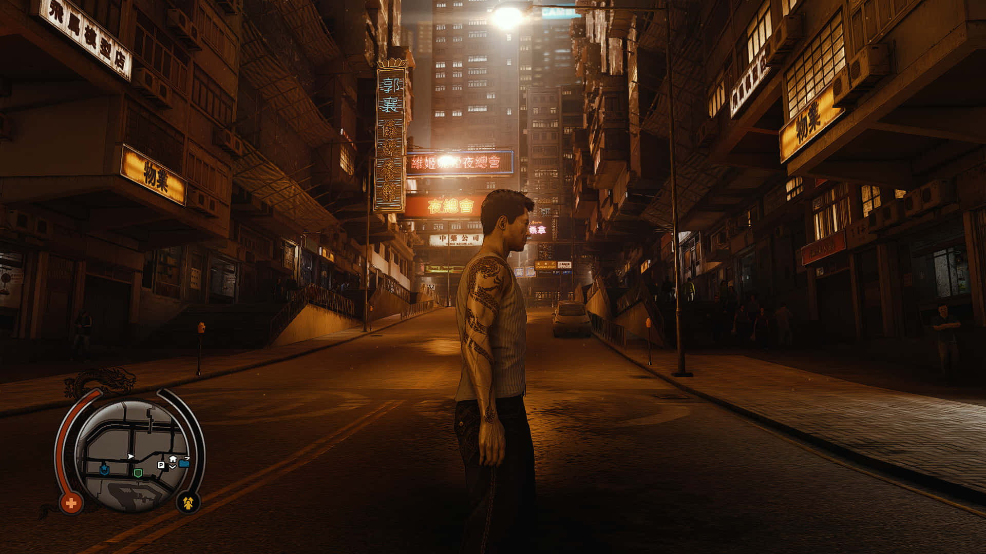 Загубись в мрачных закоулках Гонконга с Sleeping Dogs Шпалери