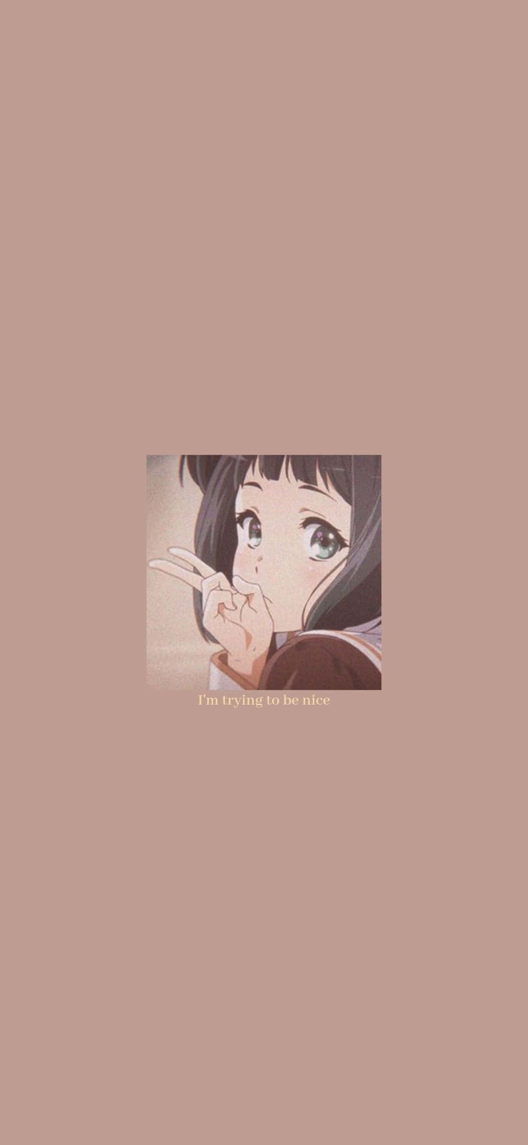 Рейна Коусака из аниме Sound Euphonium — экран блокировки Шпалери