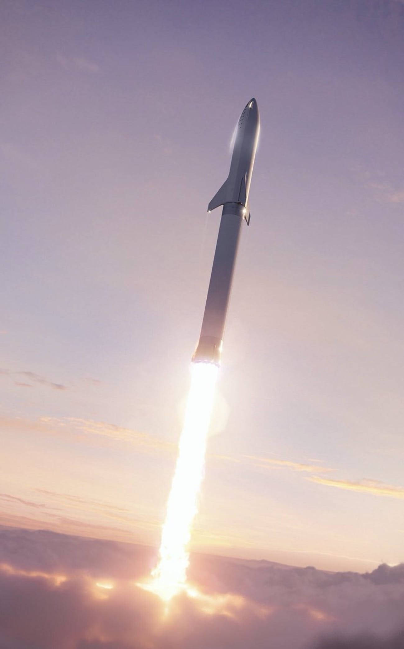 SpaceX BFR Шпалери