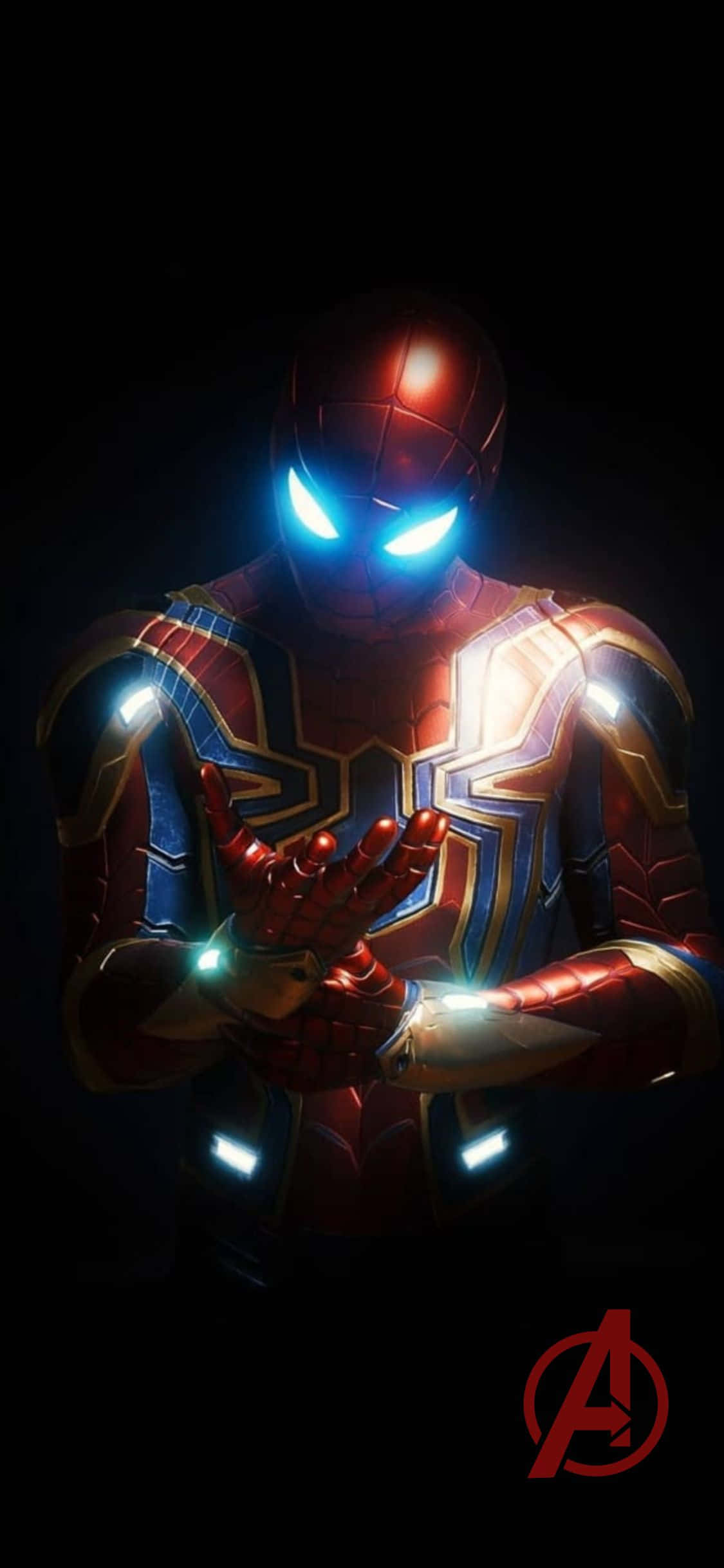 Spider-man для iPhone XS Avengers Background Шпалери