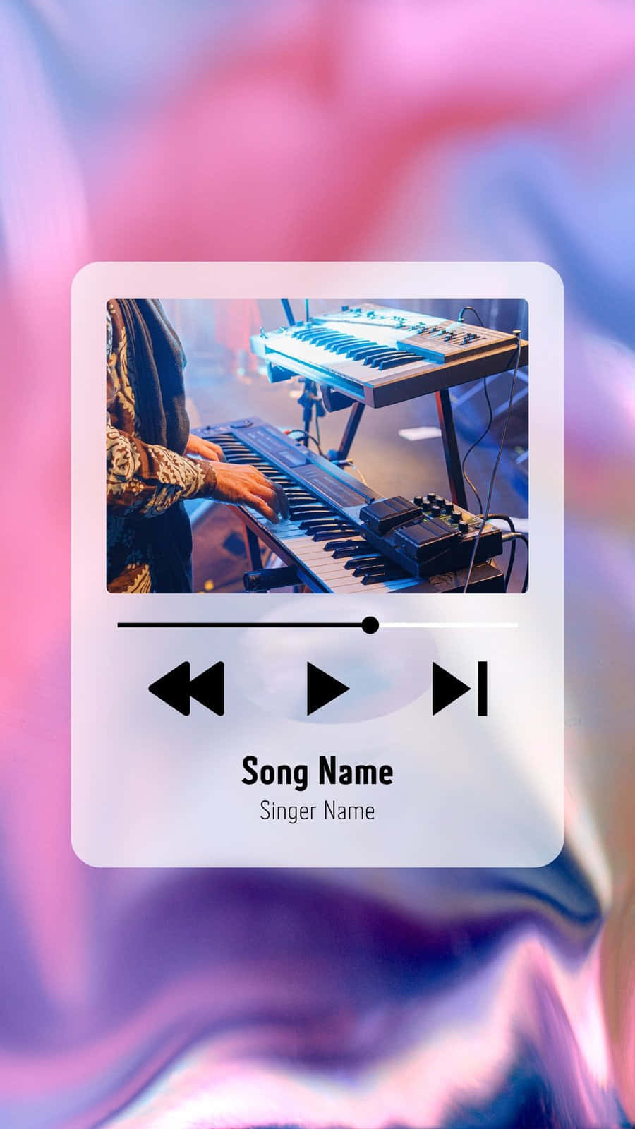 Фото пісні на екрані блокування Spotify Шпалери