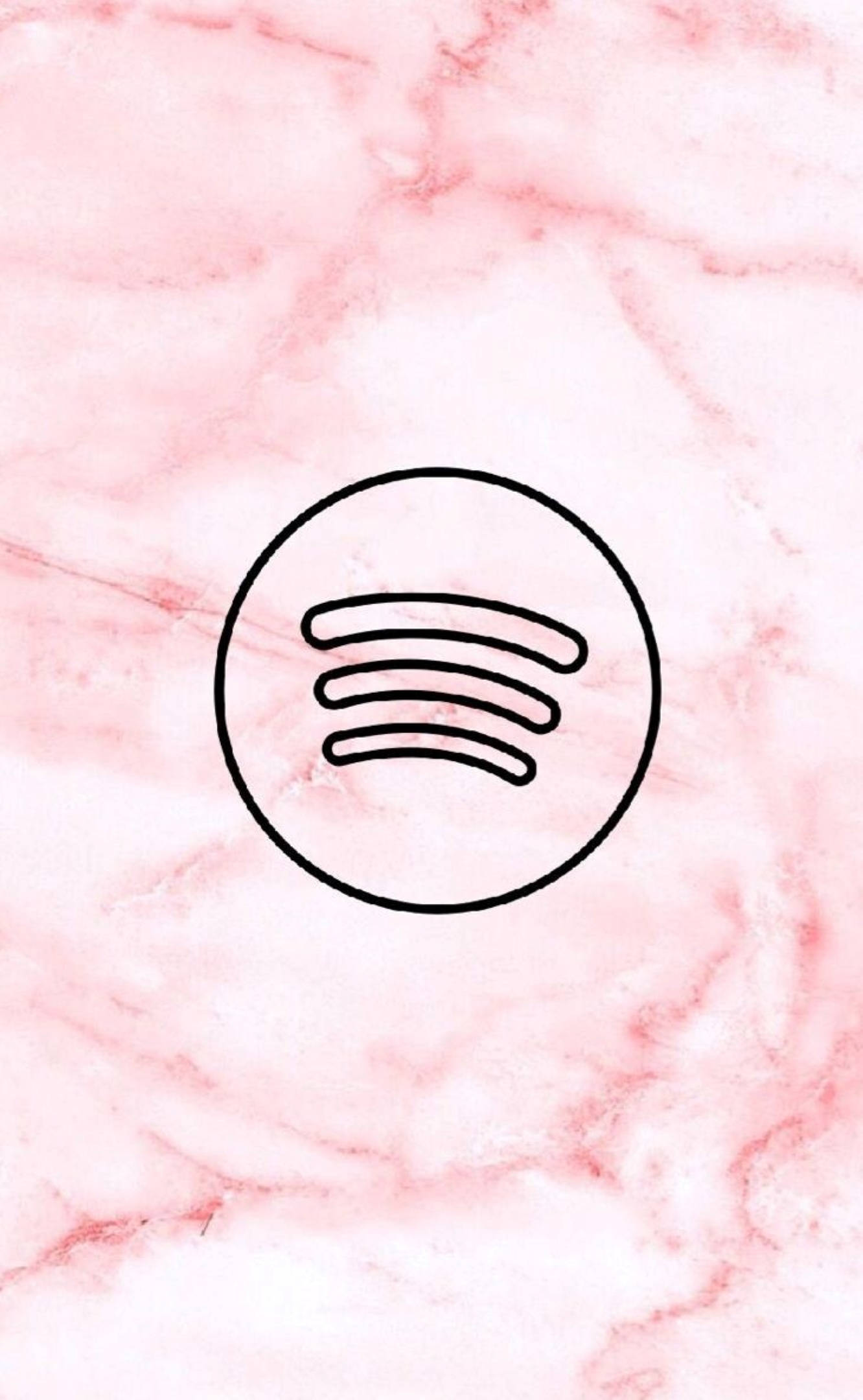 Мармурово-рожеве Spotify Шпалери