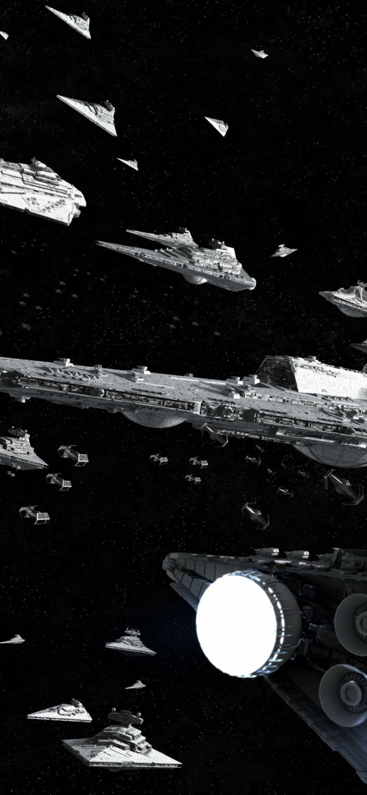 Досліджуй галактику в любом місте і в любое время с телефоном Star Wars Шпалери