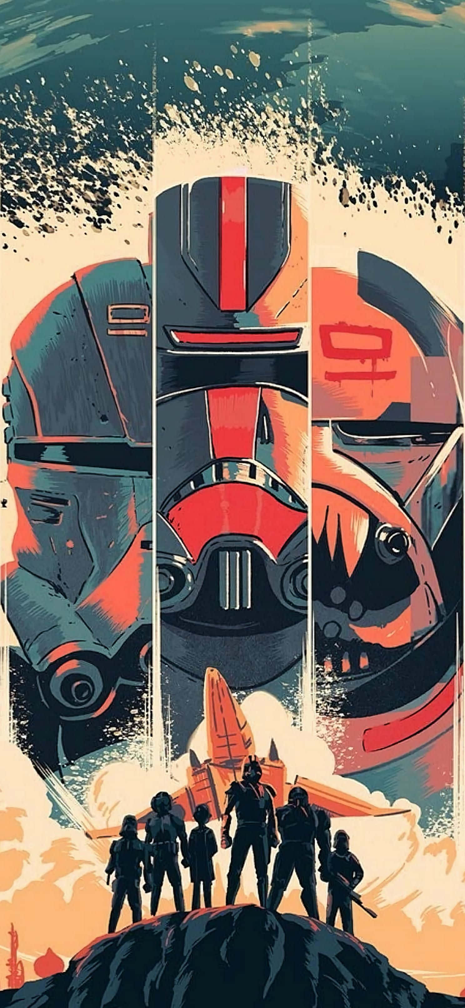 Відкрой новую эру Star Wars с The Bad Batch Шпалери