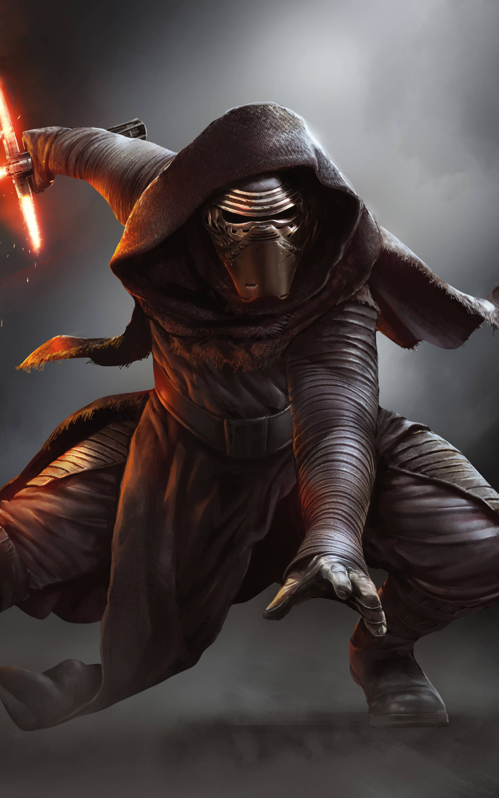 Броня Кайло Рена Star Wars для планшета Шпалери