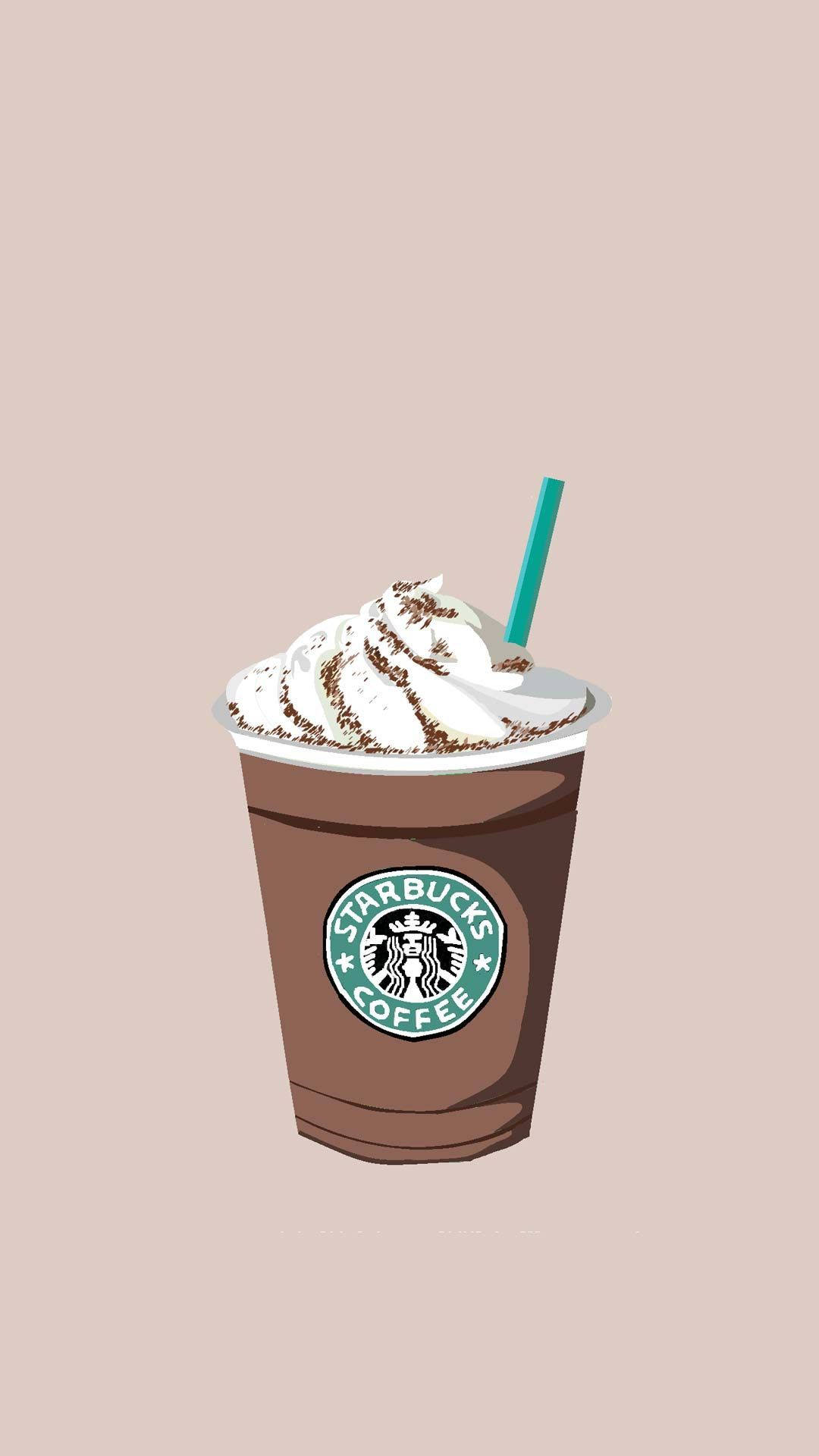 Милый шоколадный напиток Starbucks Шпалери