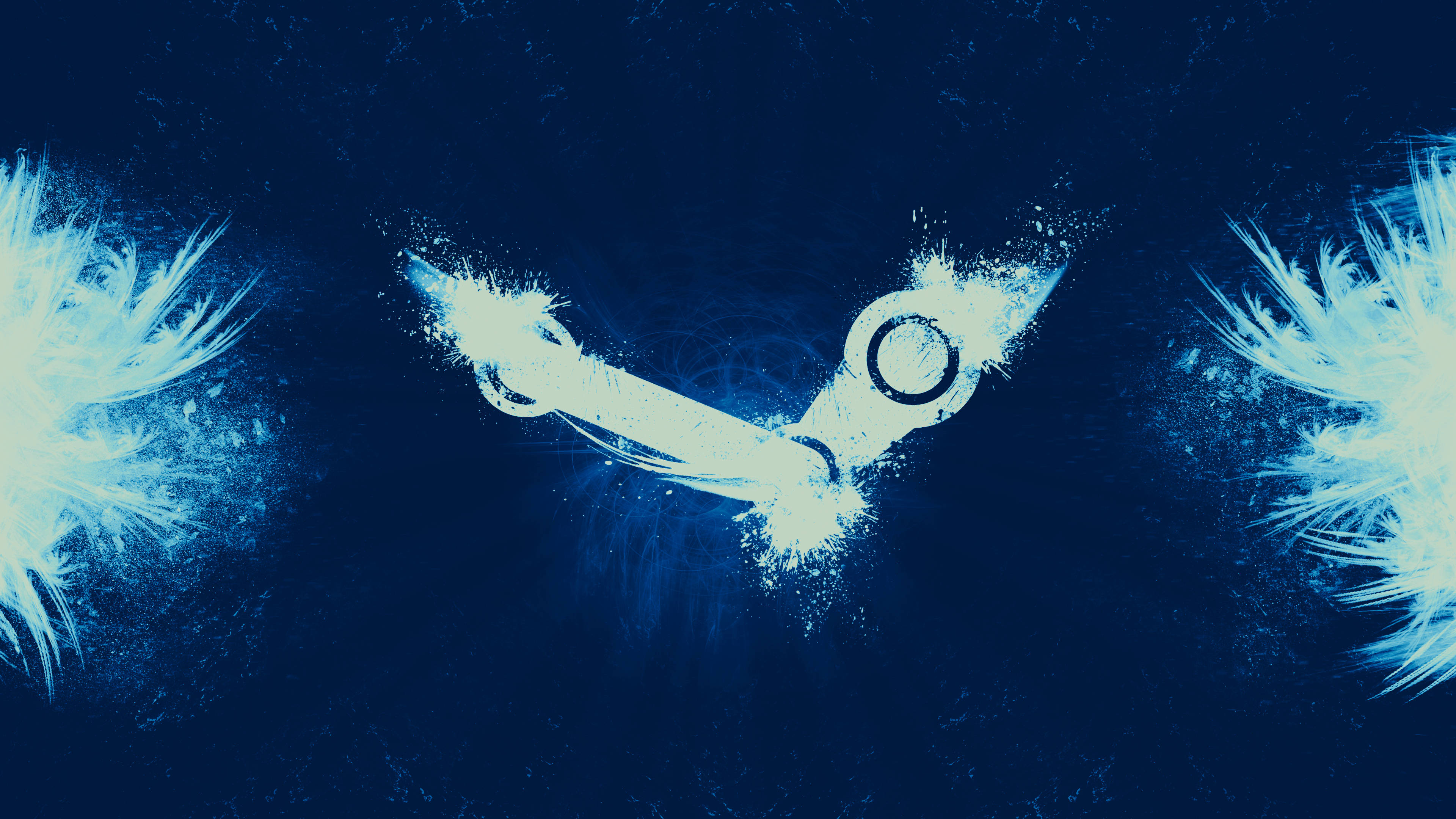 Логотип Steam у якості 4K Шпалери