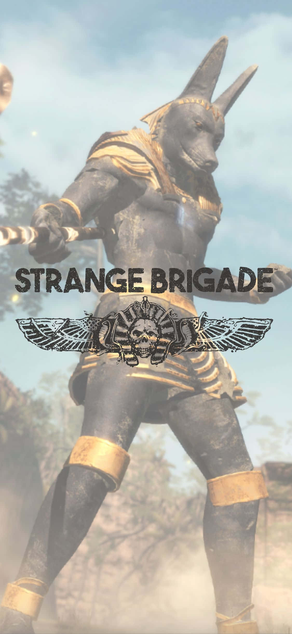 Stone Guardian iPhone X Strange Brigade Background Шпалери
