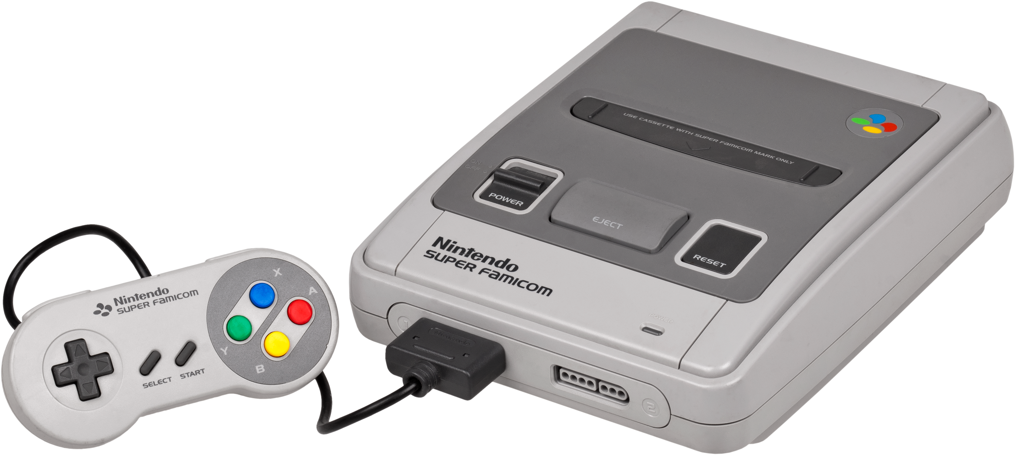 Консоль Super Famicom та контролер Шпалери
