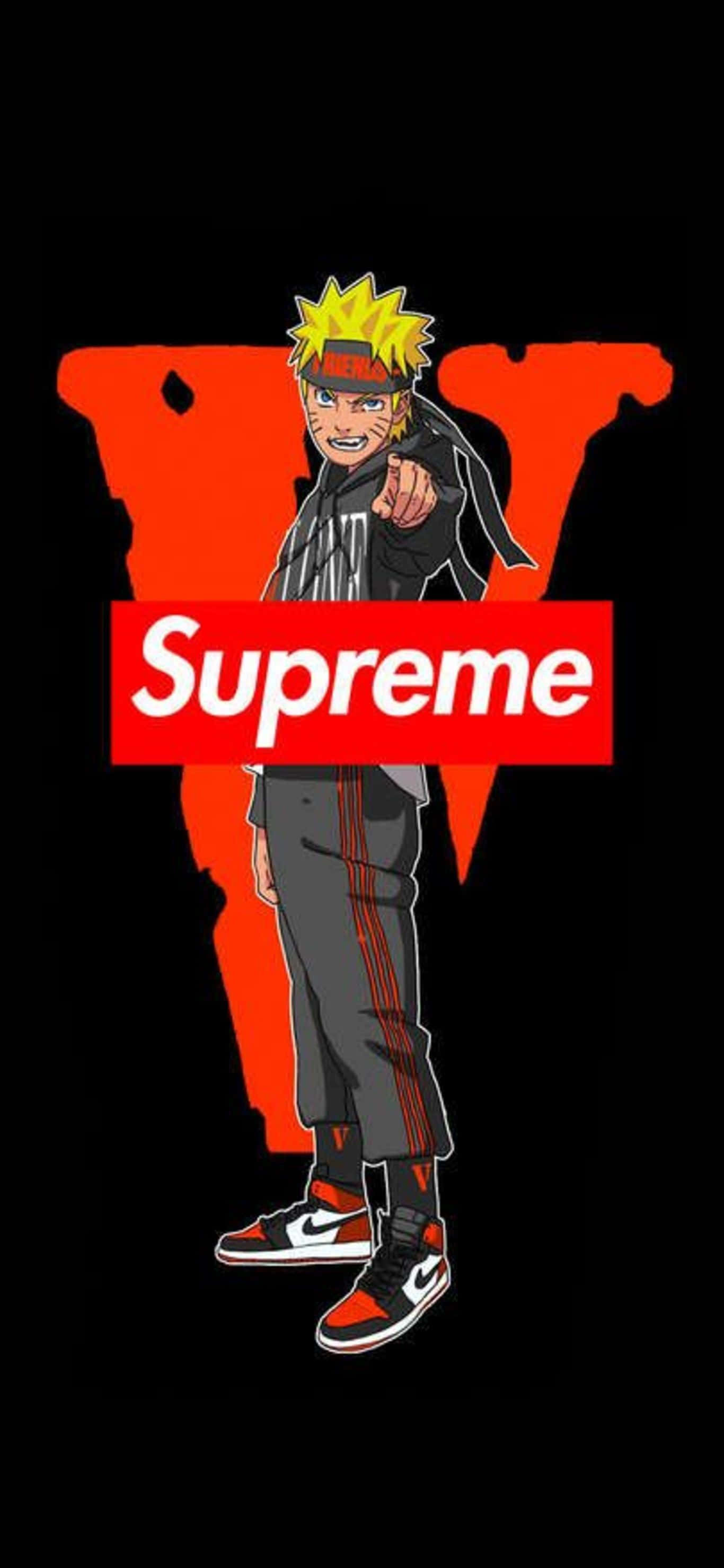 Аніме-персонажі виглядають модно і стильно в стрітвірі від Supreme Шпалери