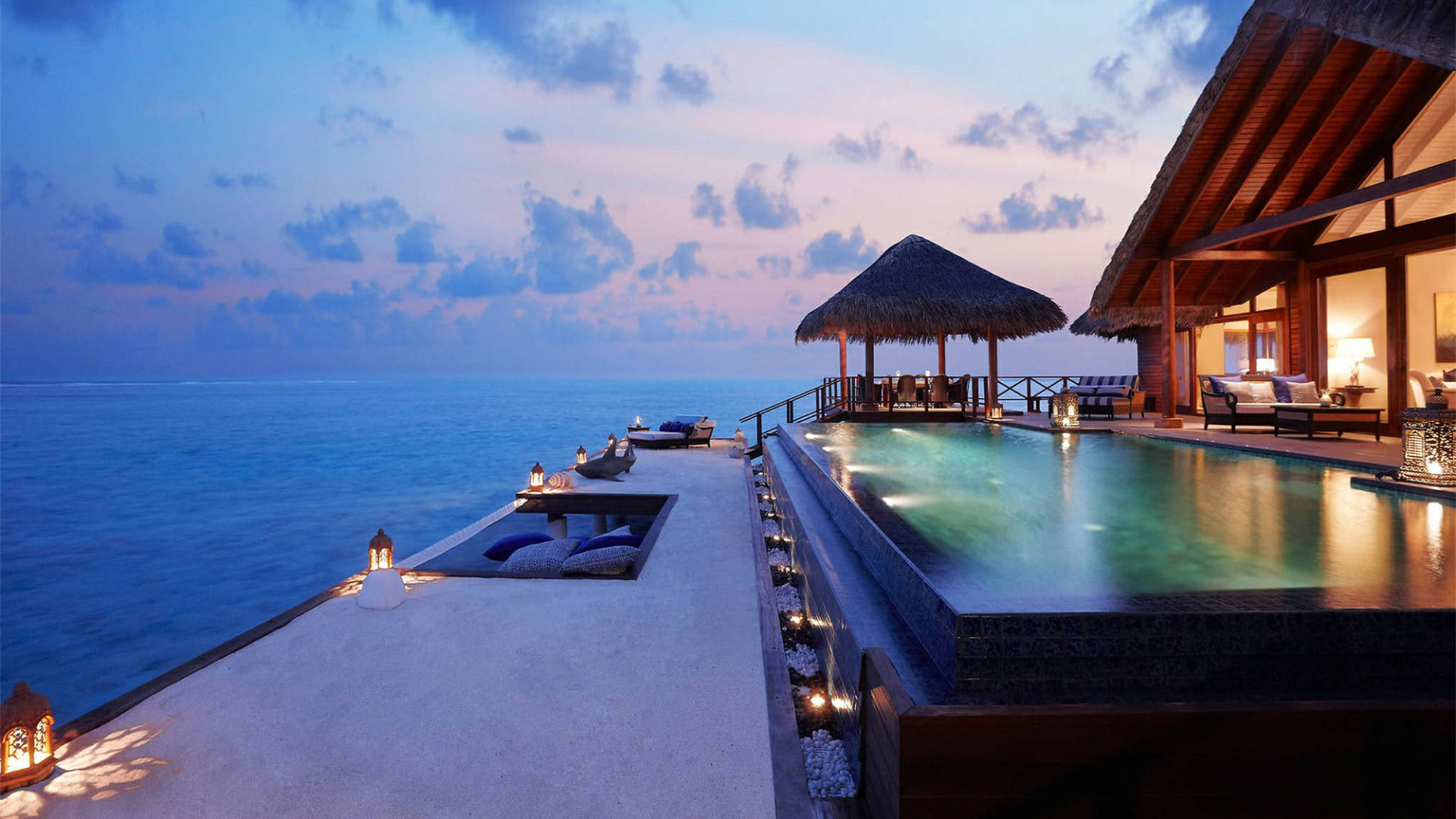 Океанський вид Taj Exotica Шпалери