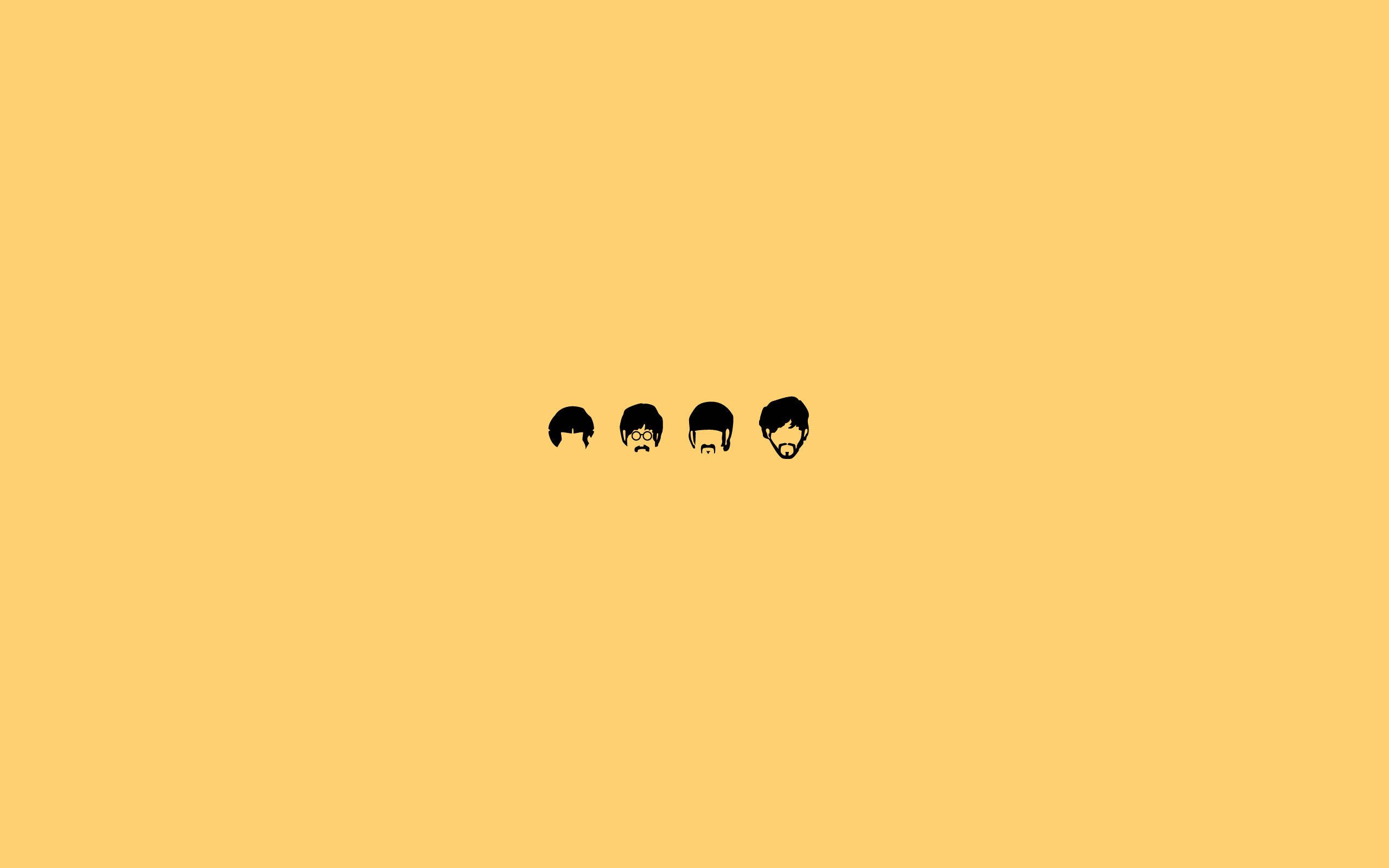 Проста естетика The Beatles Шпалери