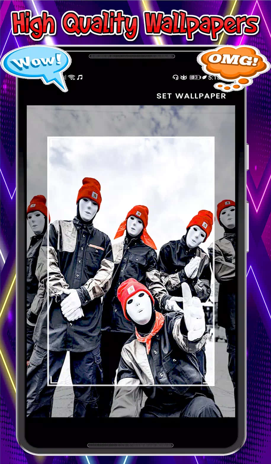 The Jabbawockeez виконують захватывающие хіп-хоп танцевальные номера Шпалери