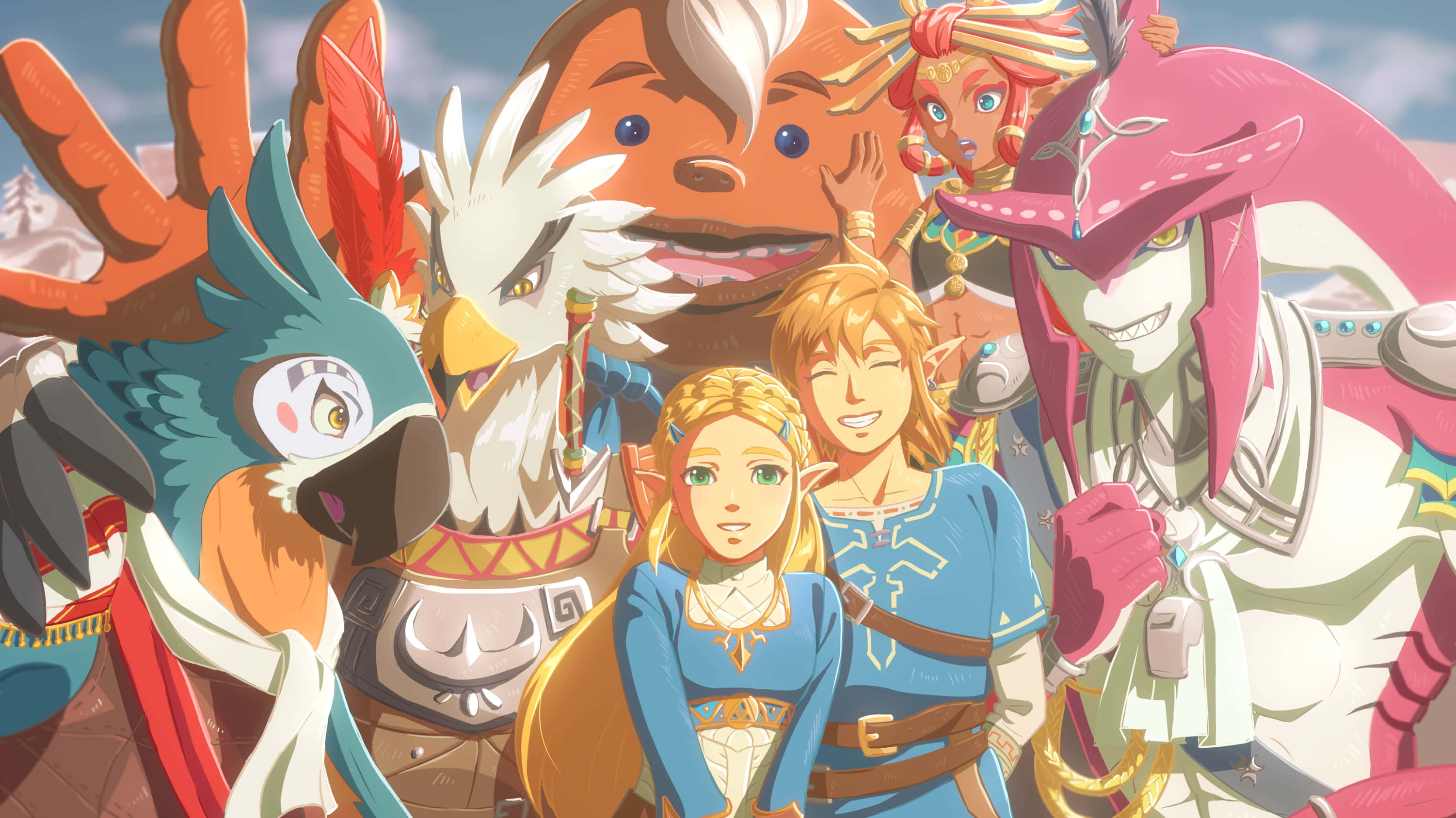Пригоди чекають у The Legend of Zelda Шпалери