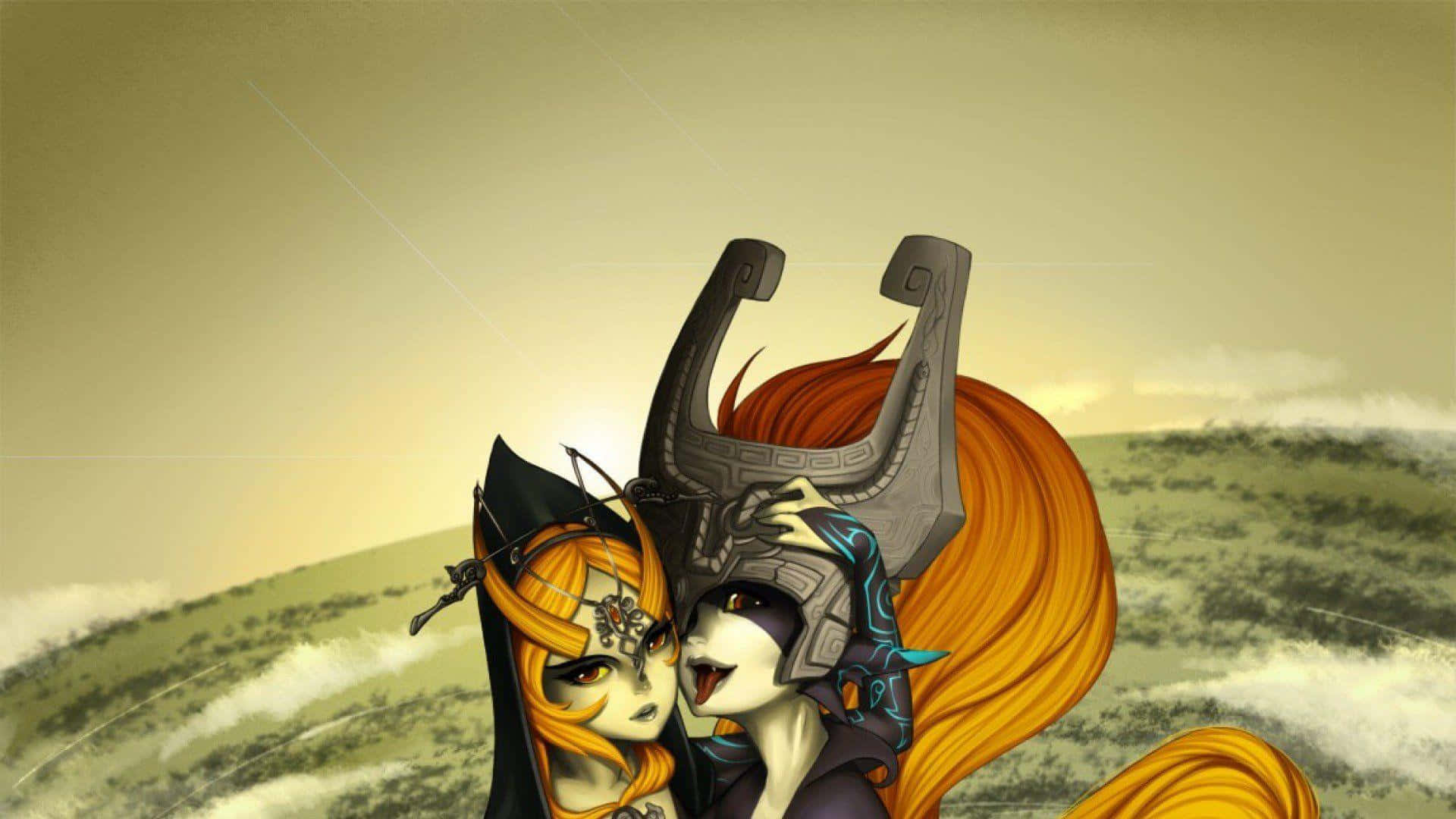 Фанарт Мідни з The Legend of Zelda: Twilight Princess Шпалери
