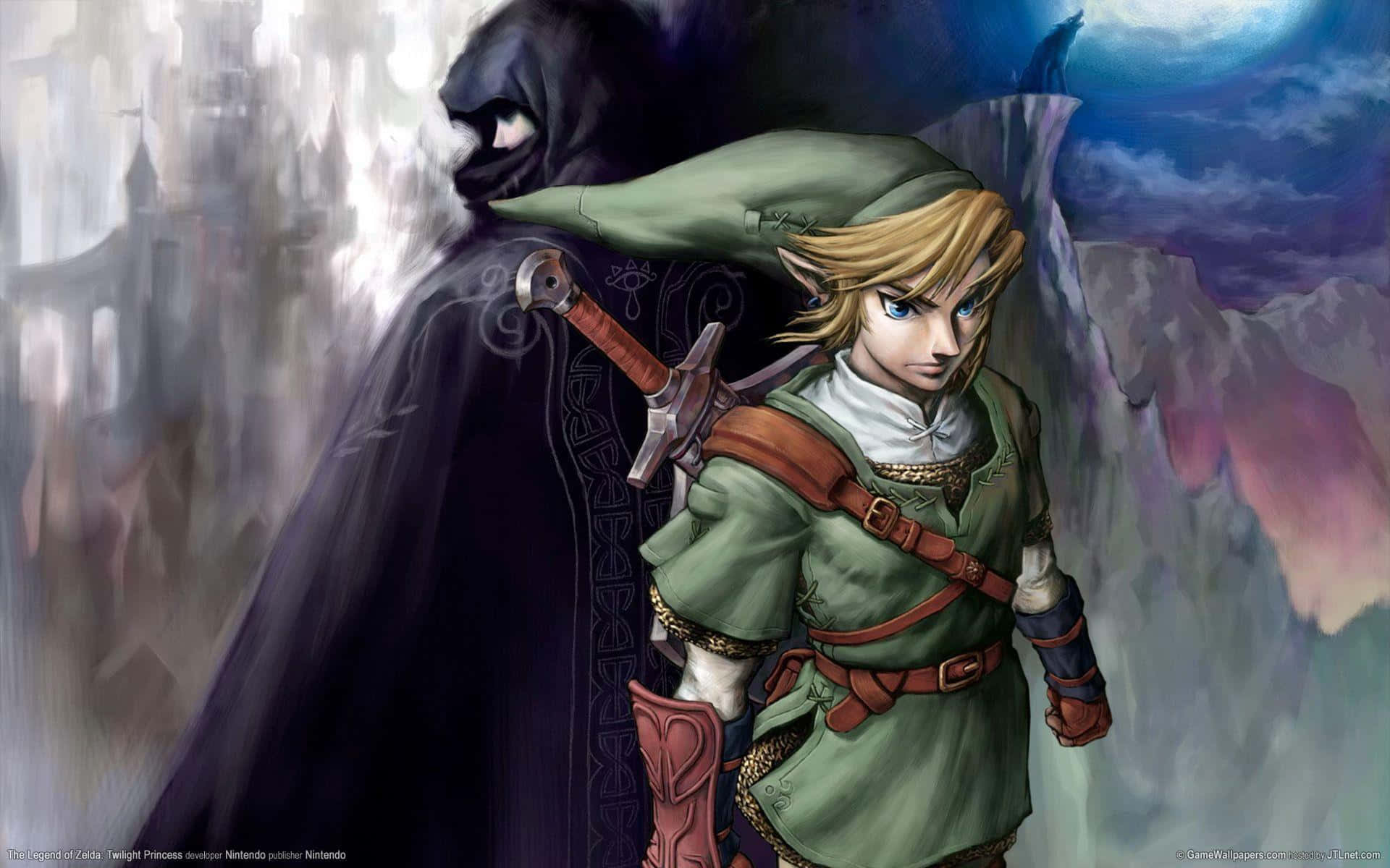 Досліджуйте загадковий світ Гайрула в The Legend of Zelda: Twilight Princess Шпалери