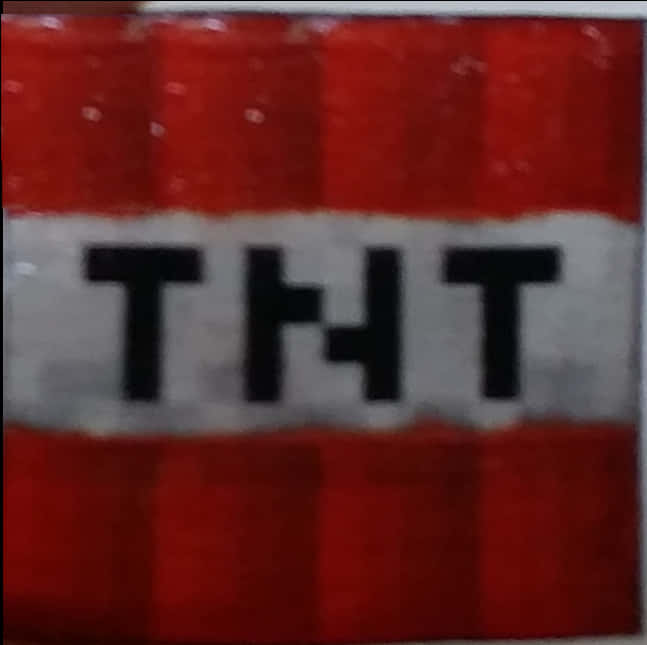 Блок TNT у Minecraft крупним планом Шпалери