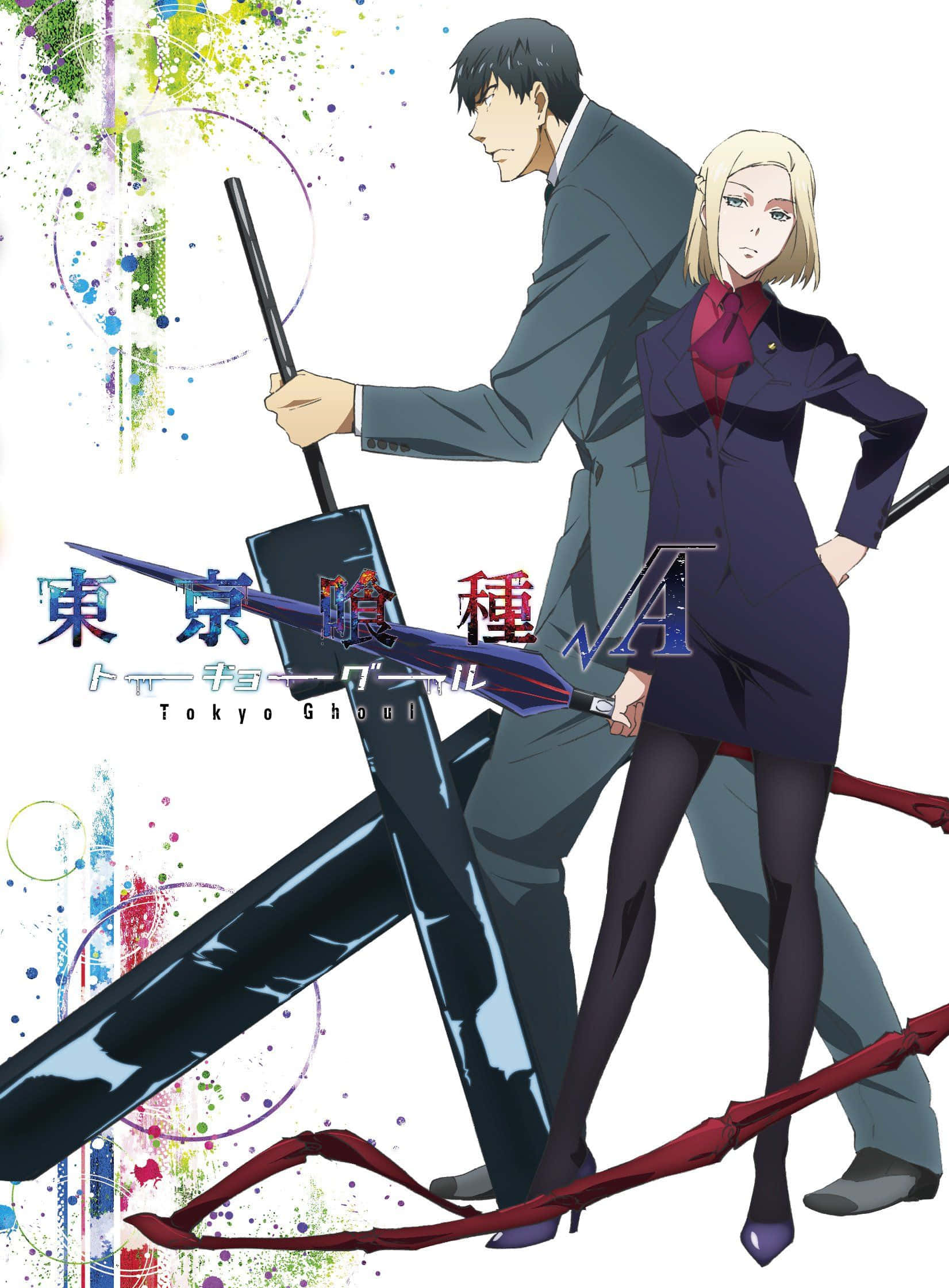 Инспектор Курэо Мадо в действии в Tokyo Ghoul Шпалери