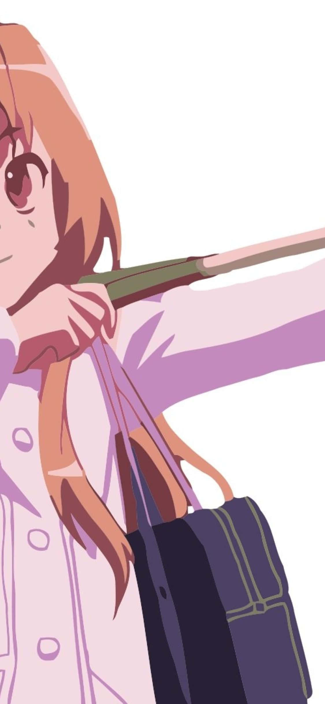 Тайга Айсака — энергичная и решительная героиня аниме-сериала Toradora! Шпалери