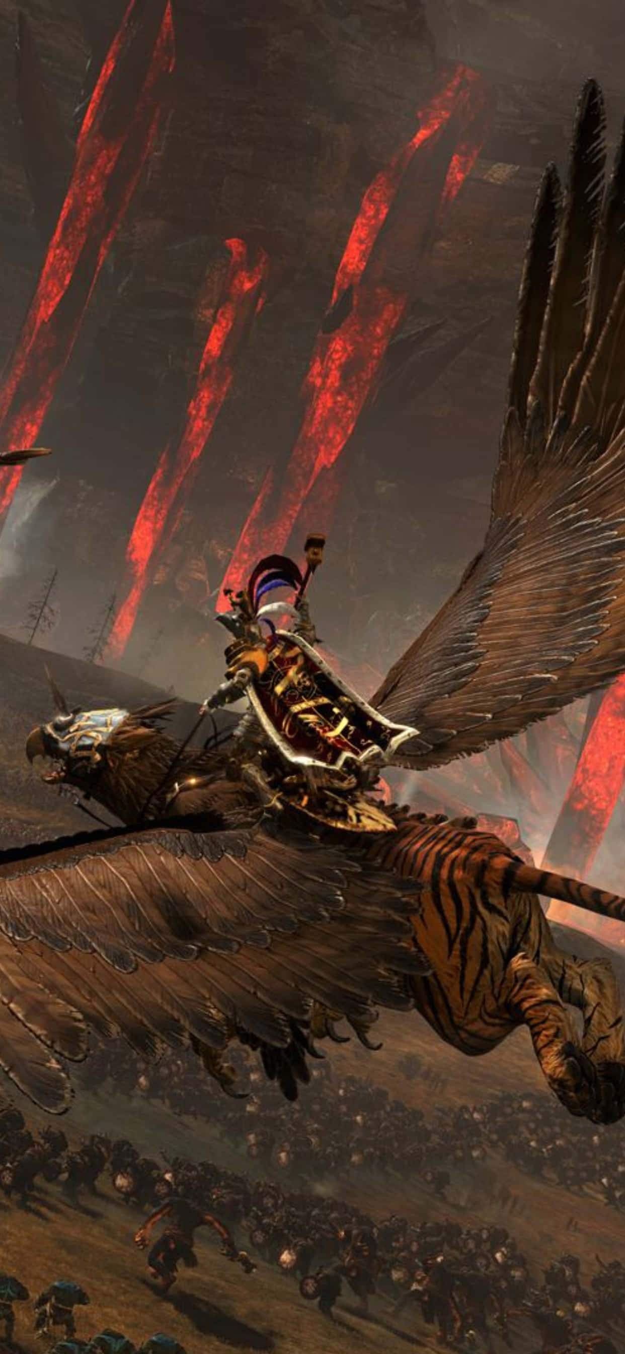 Сражайтесь на виртуальном поле боя с Total War Attila на iPhone Xs Max. Шпалери