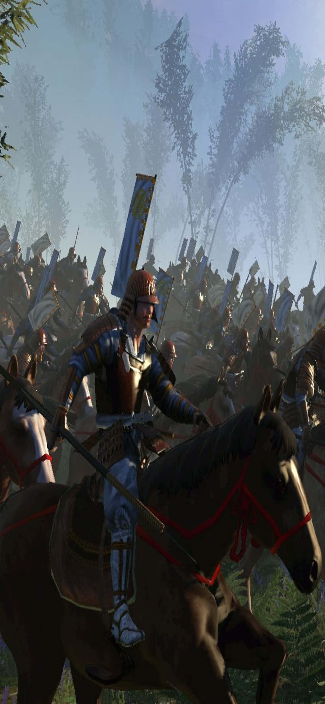 Завоюйте Total War Rome 2 в эпических деталях на iPhone Xs Шпалери