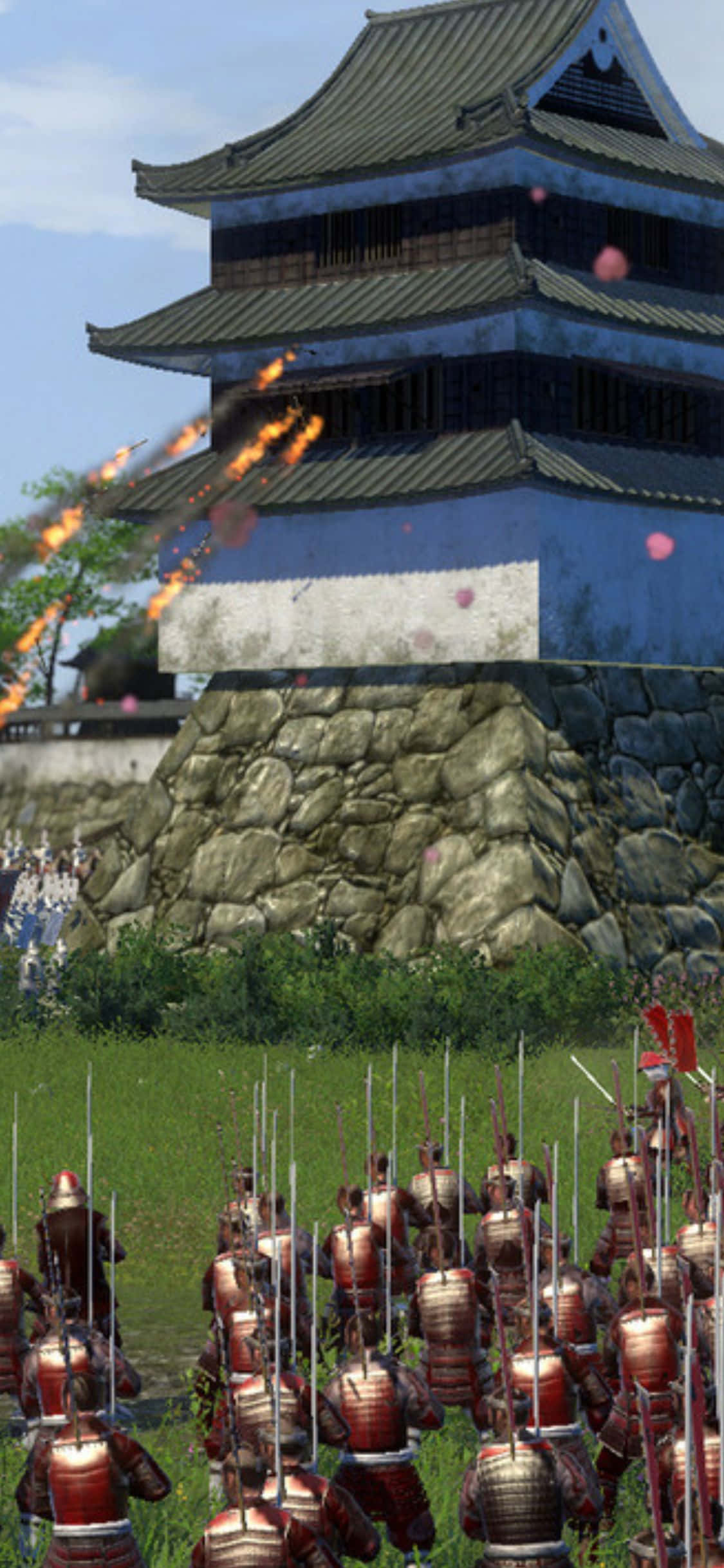 Фон Total War Shogun 2 для iPhone X Шпалери