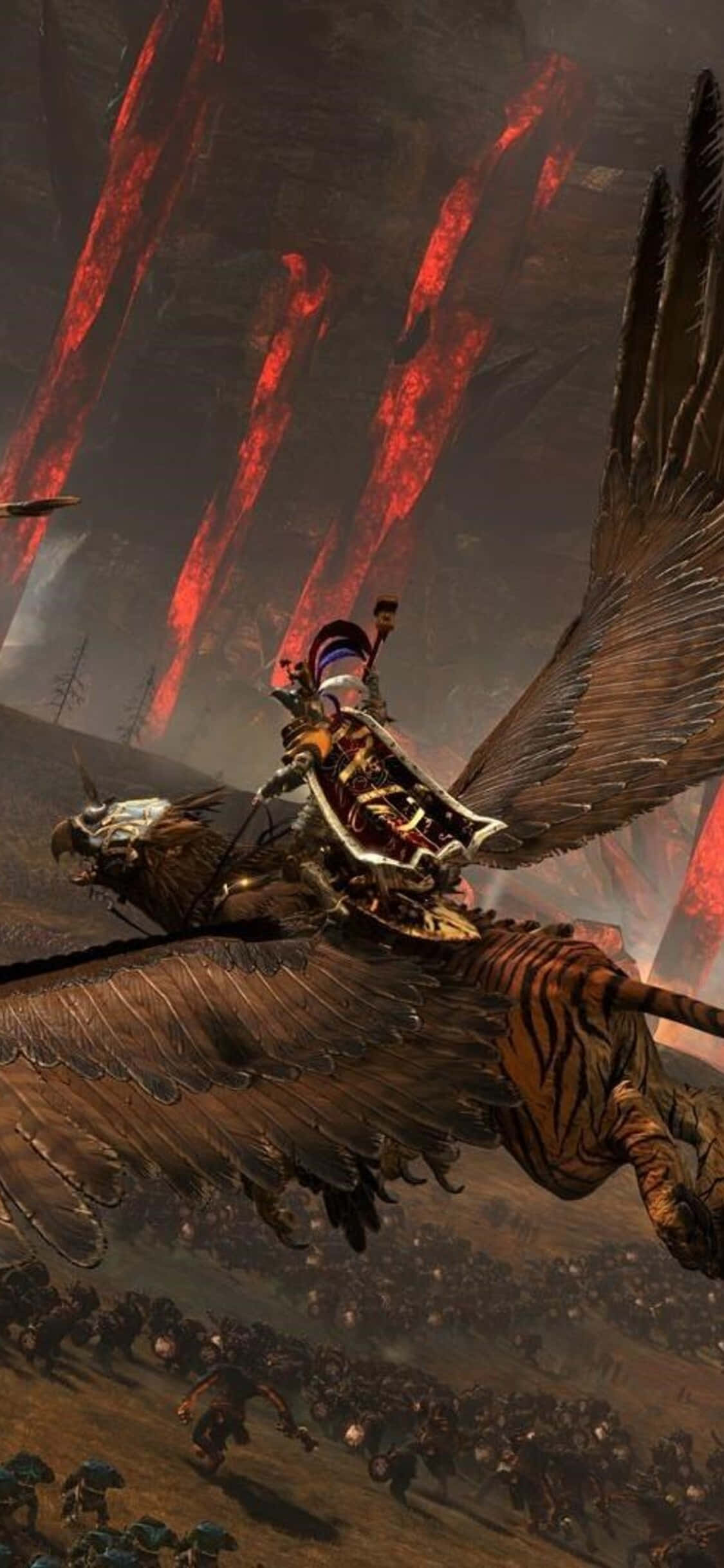 Формируйте боевые порядки в Total War: Warhammer на вашем iPhone X Шпалери