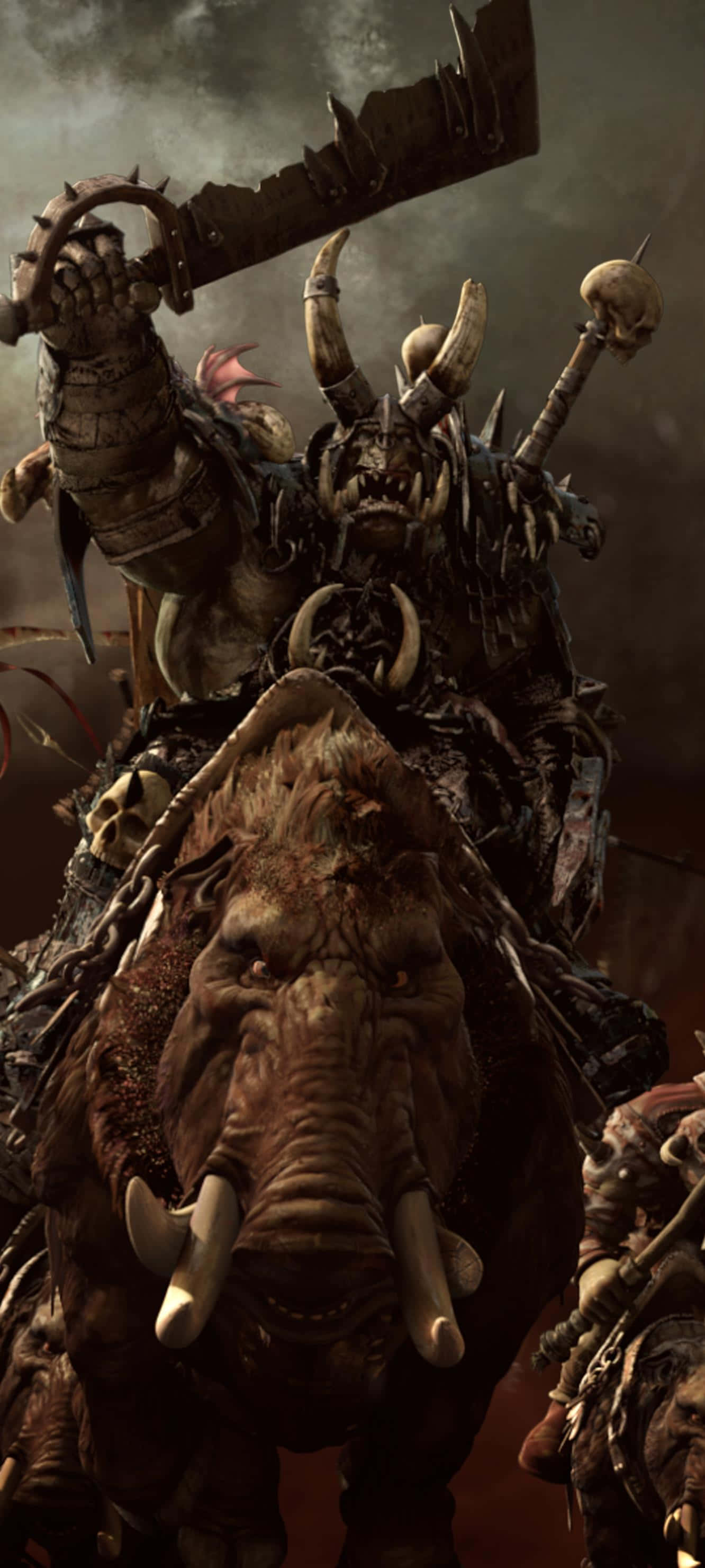 Приготовься к эпической битве Total War Warhammer с Pixel 3 XL Шпалери