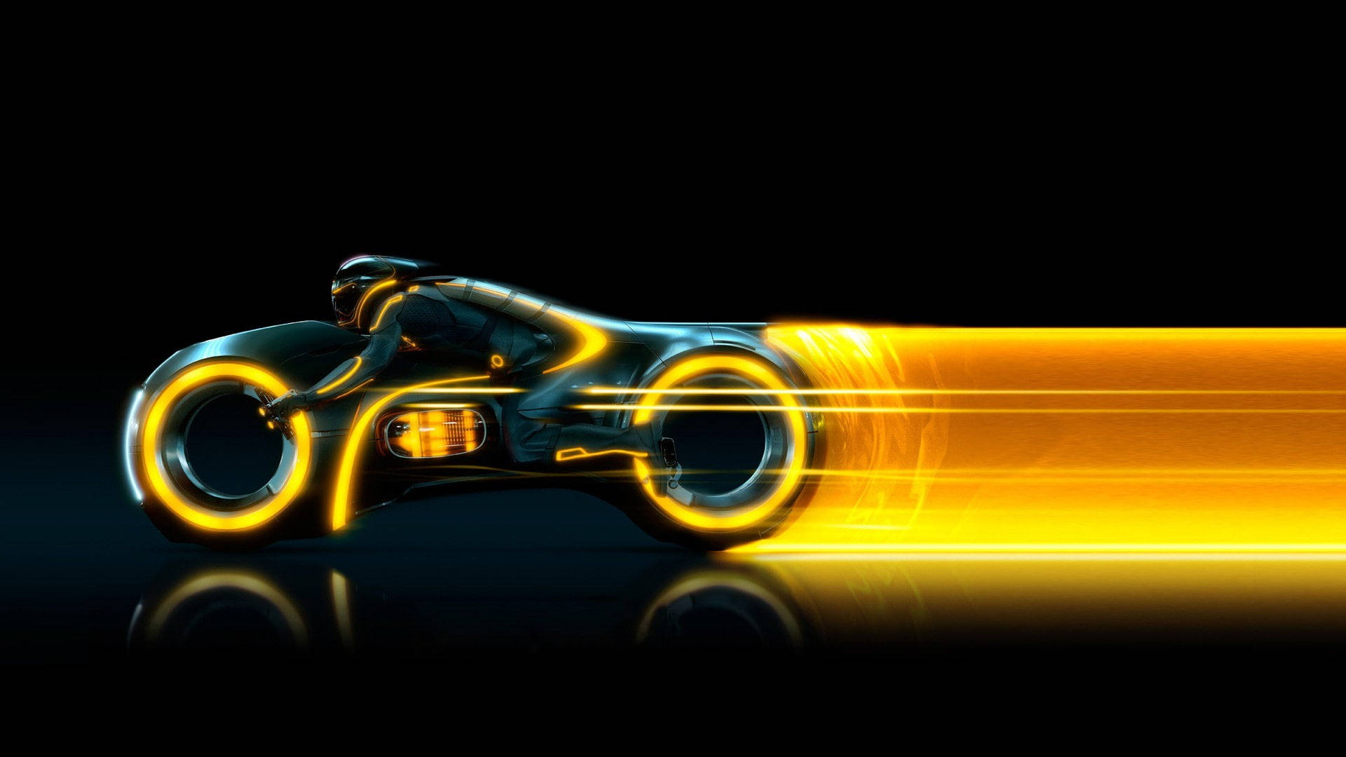 Крутий байк Tron Legacy Шпалери