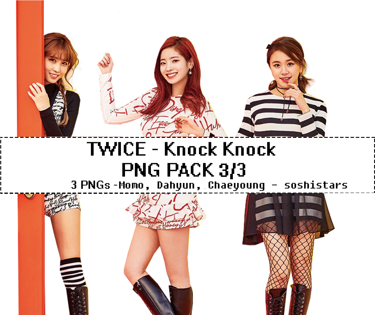 Twice Knock Knock P N G Пак Шпалери