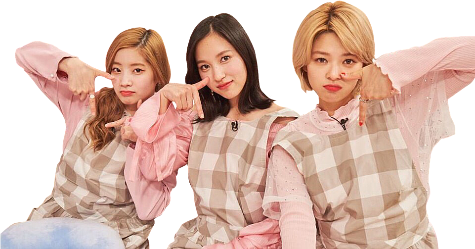 Twice учасниці позують невимушено Шпалери