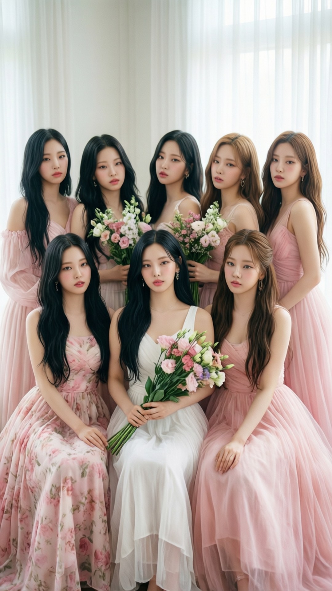 TWICE у розквіті Шпалери