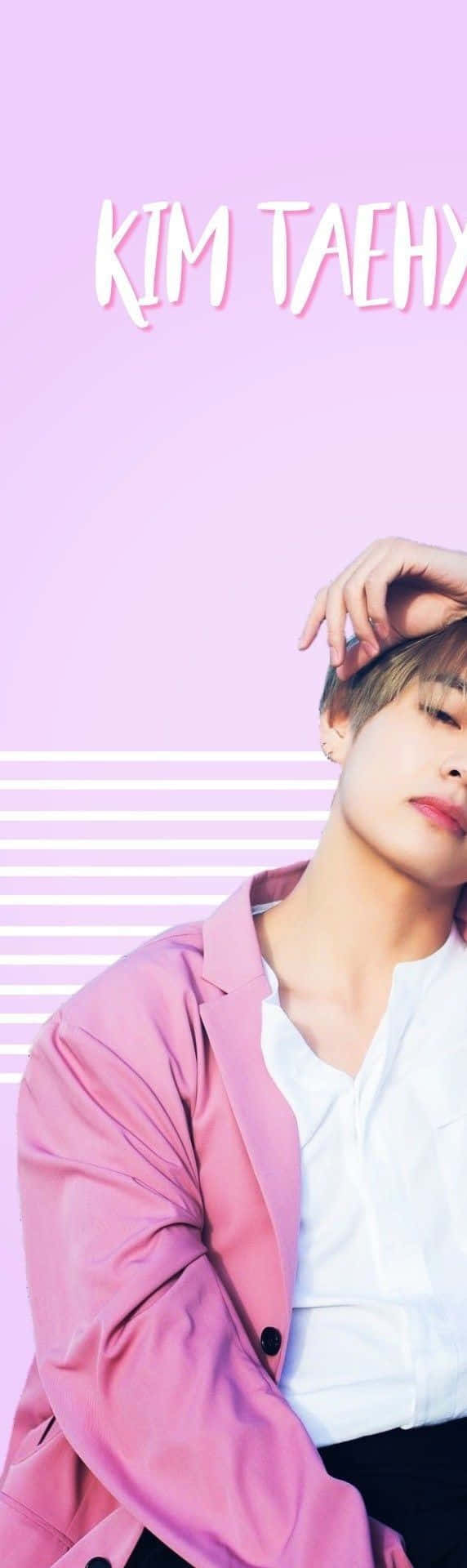 V з BTS сяє на сцені Шпалери