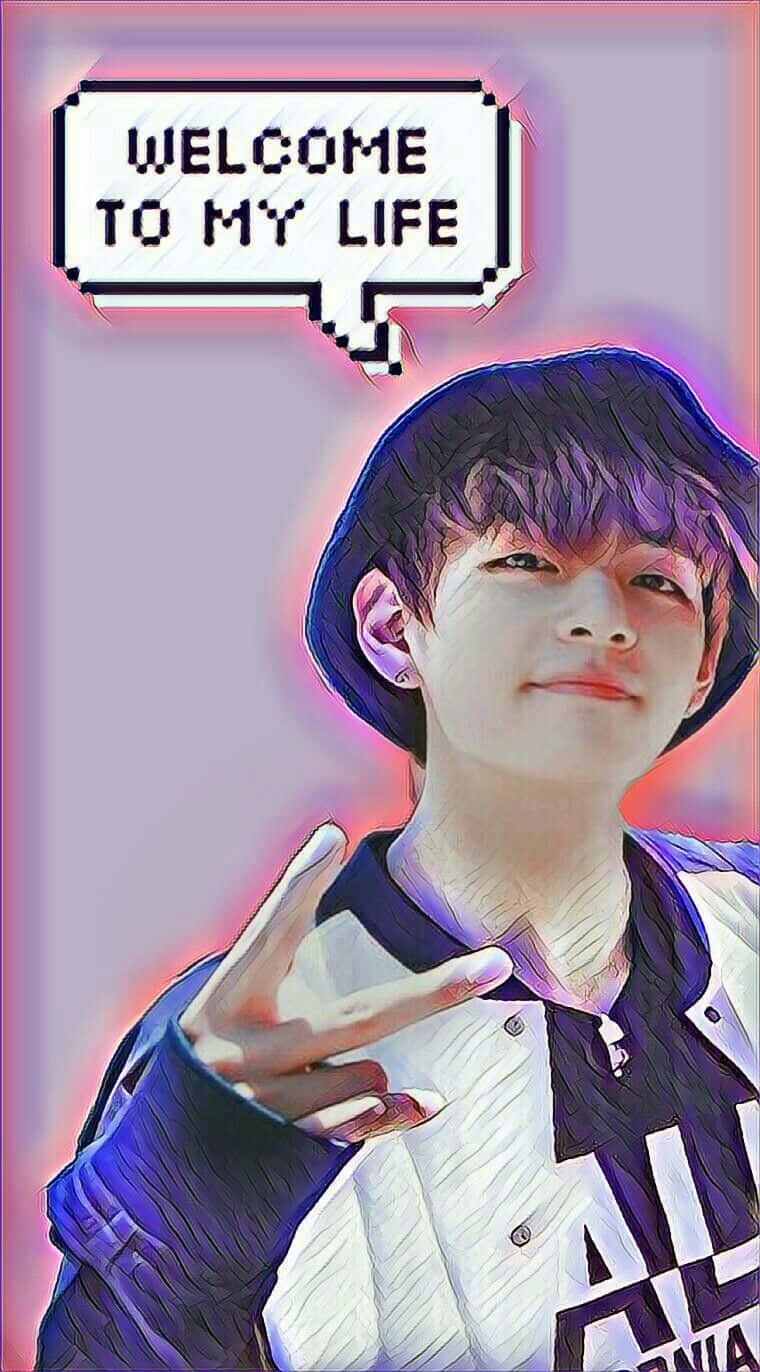 V з BTS Шпалери