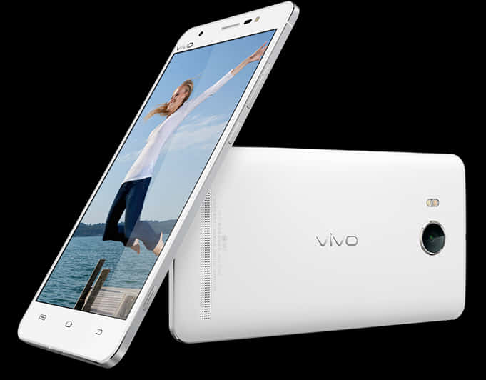 Смартфон Vivo: екран і задня панель Шпалери