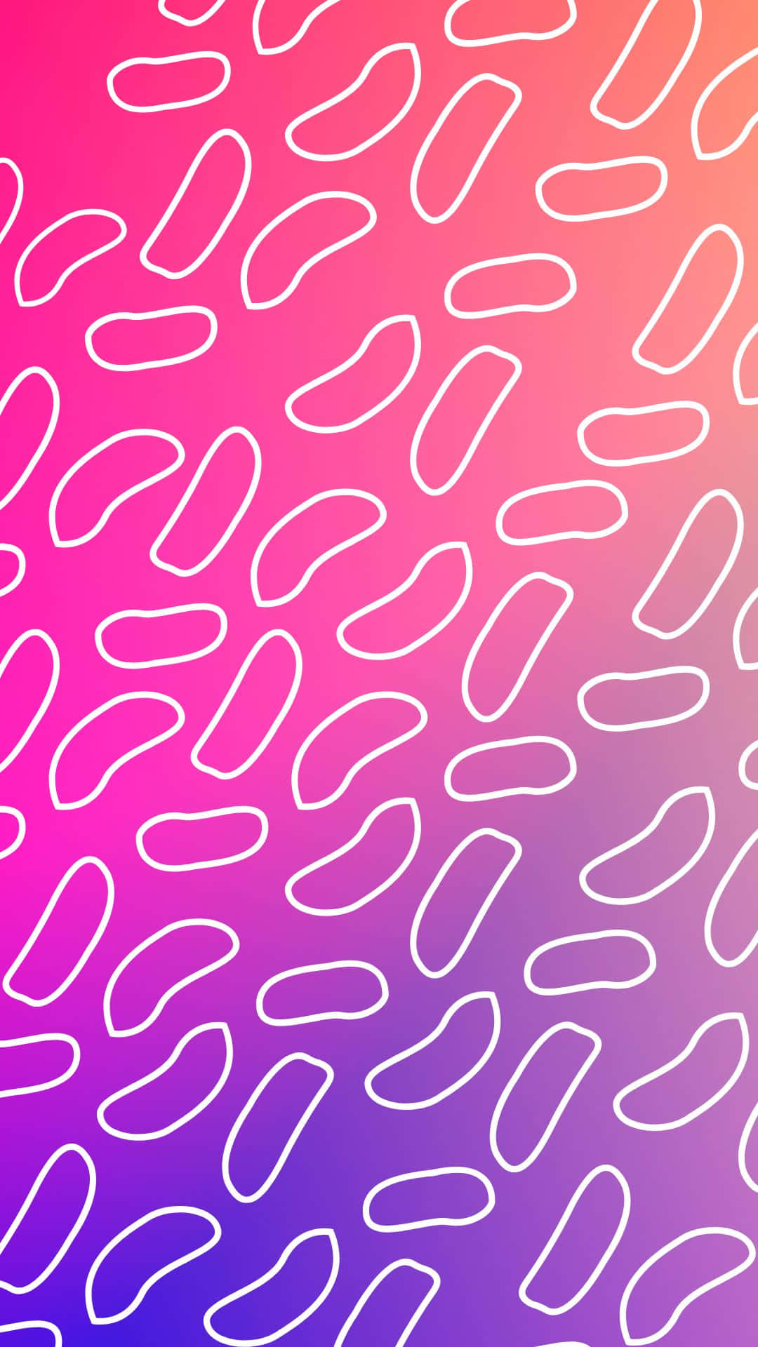 Естетичний VSCO-фон з білими бобами Шпалери