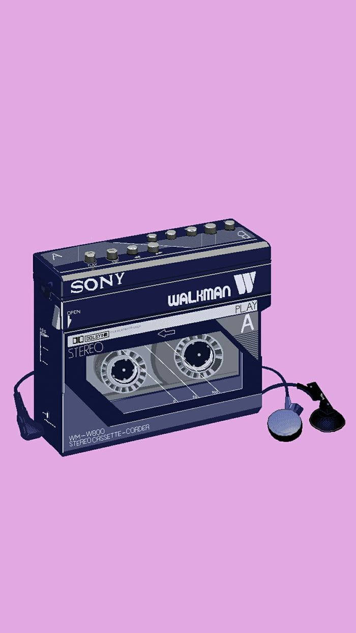 Музична естетика Walkman Шпалери