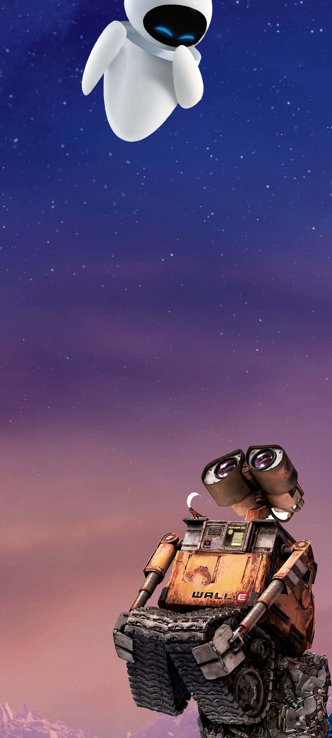 wall e - кинопостер Шпалери