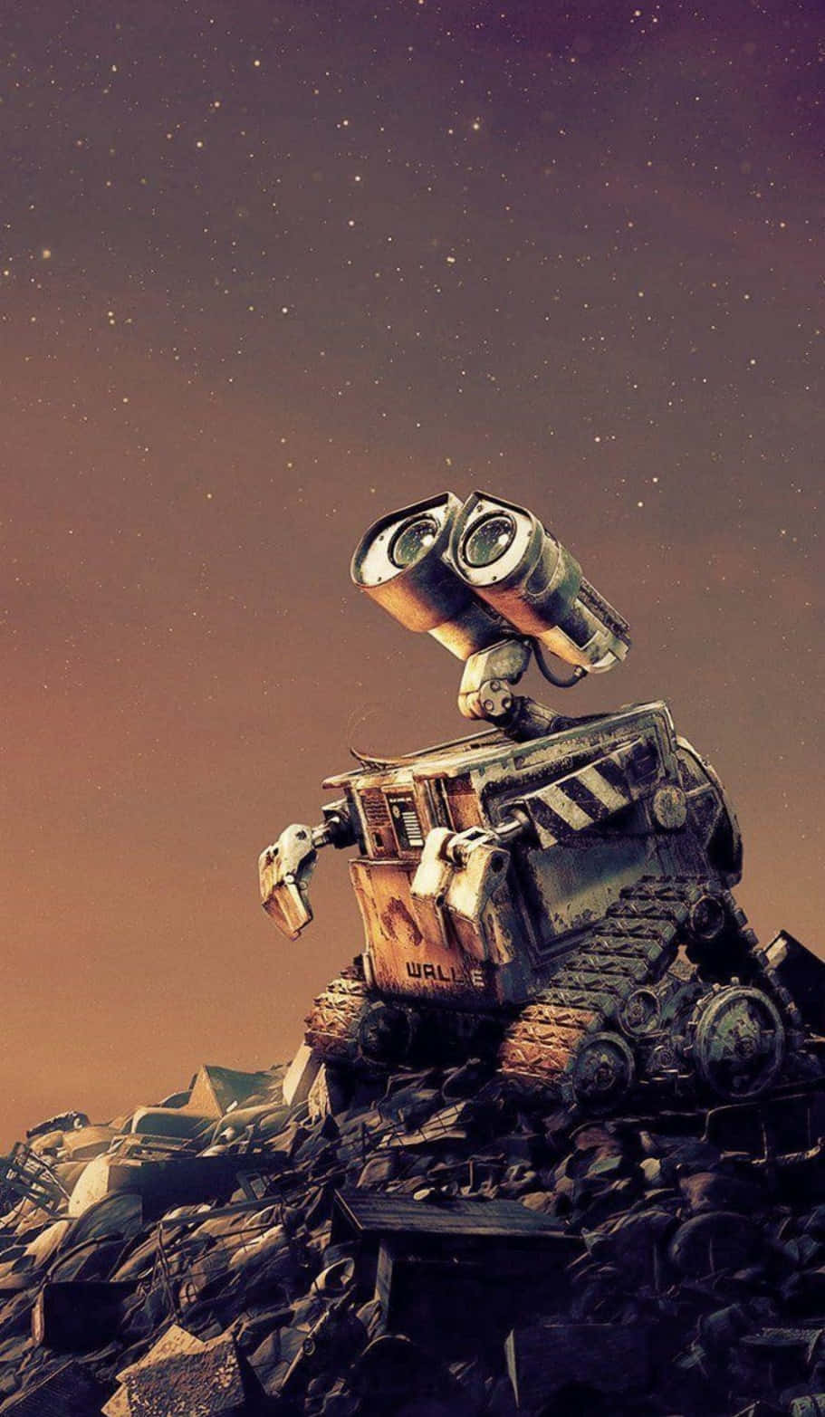 Wall E iPhone Гора Уламків Шпалери