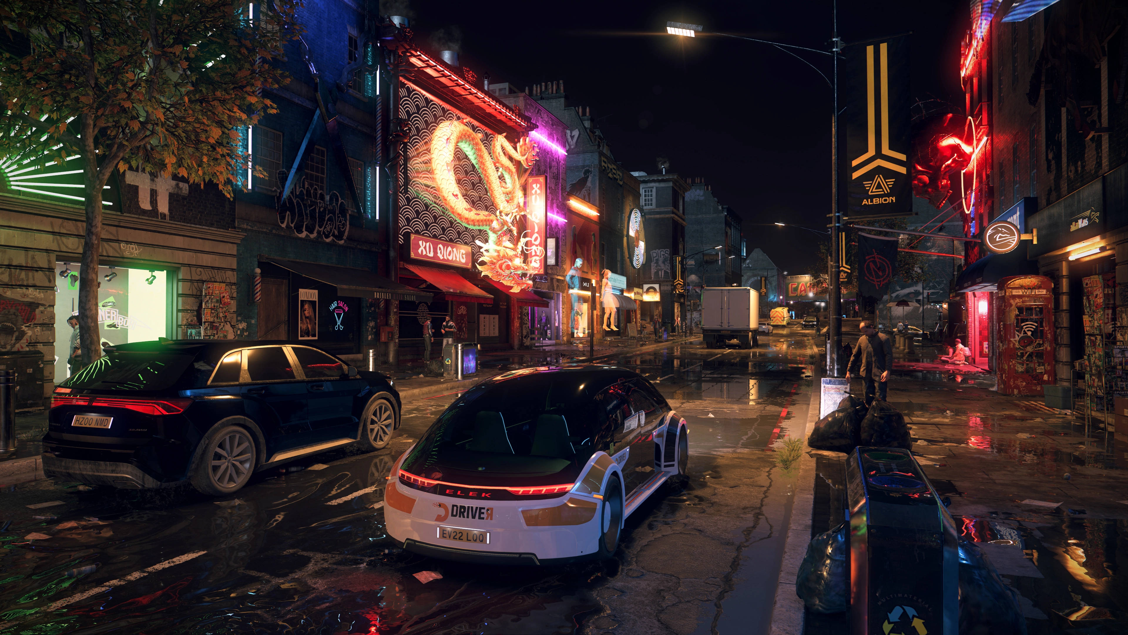 Watch Dogs дорога 8к геймінг Шпалери